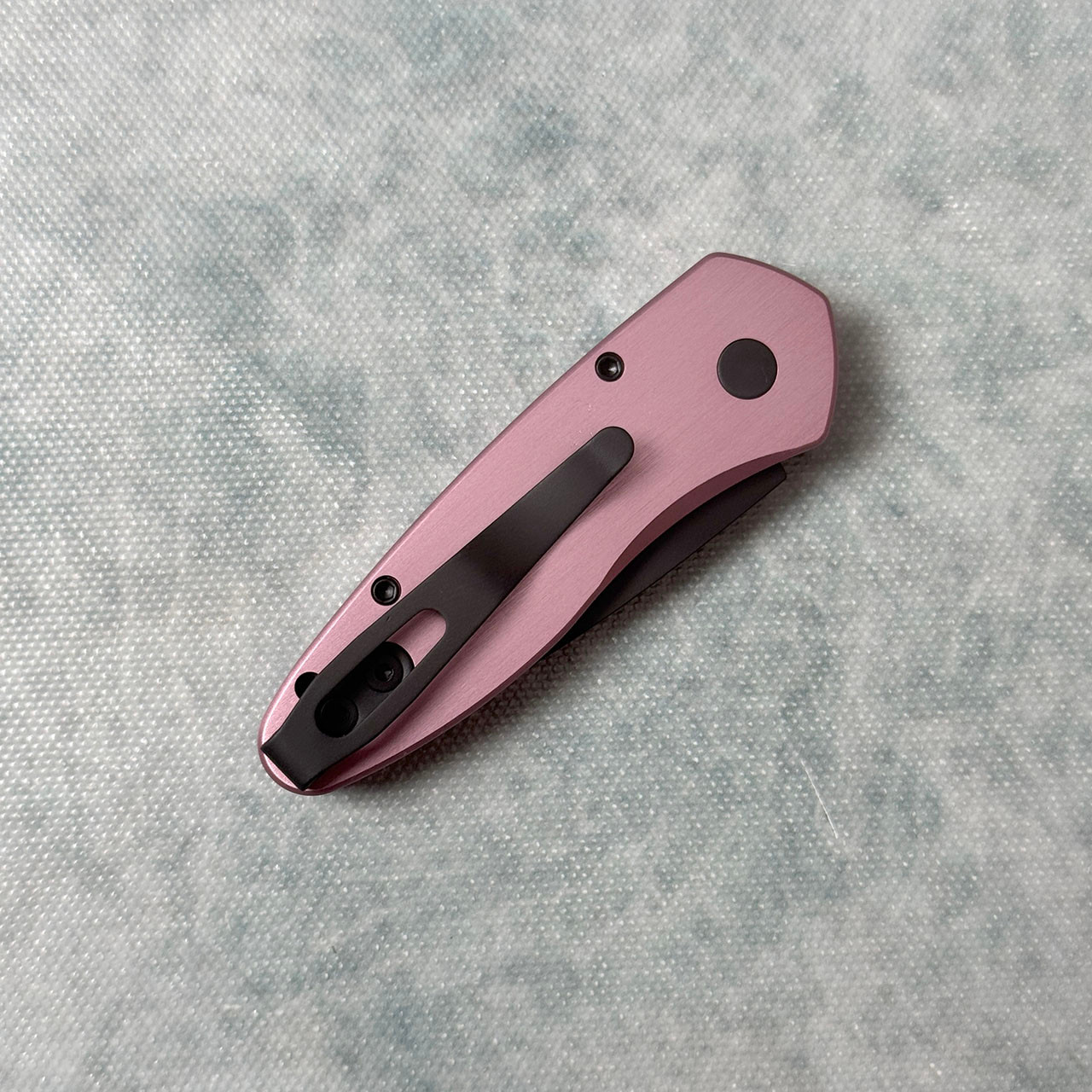 Pro-Tech Sprint Auto Solid Pink Handle DLC Blade 2907-PINK