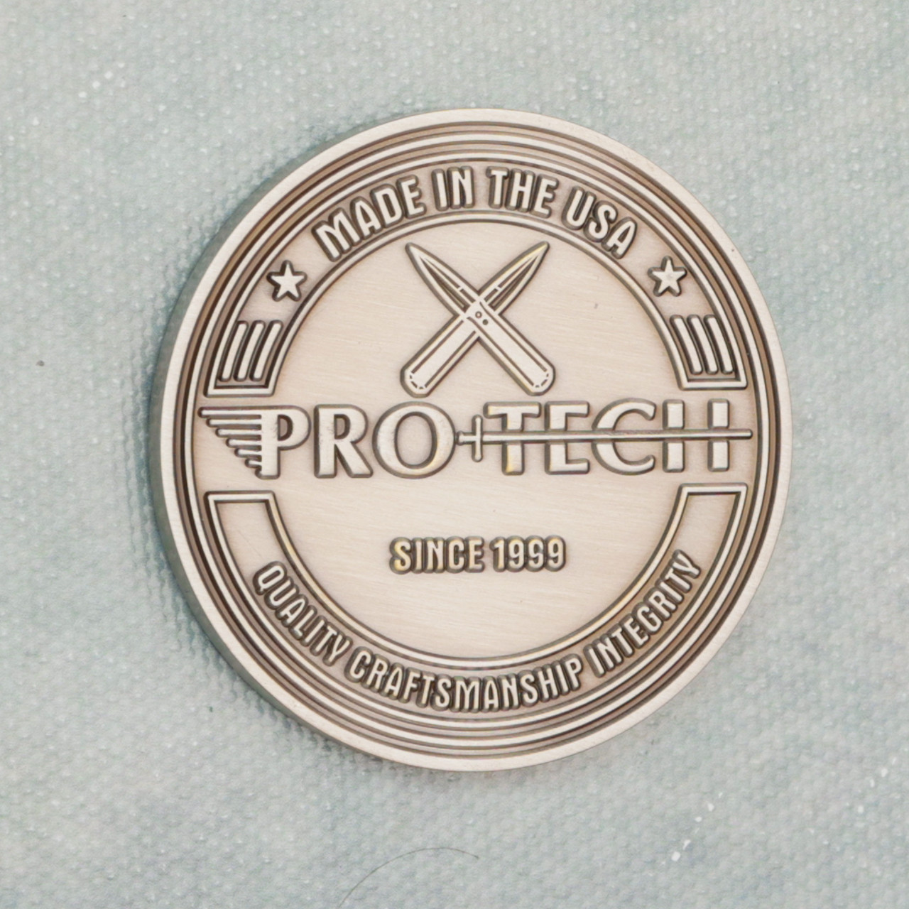 Pro-Tech Tr-3 X1 Challenge Coin | American Edge Knives