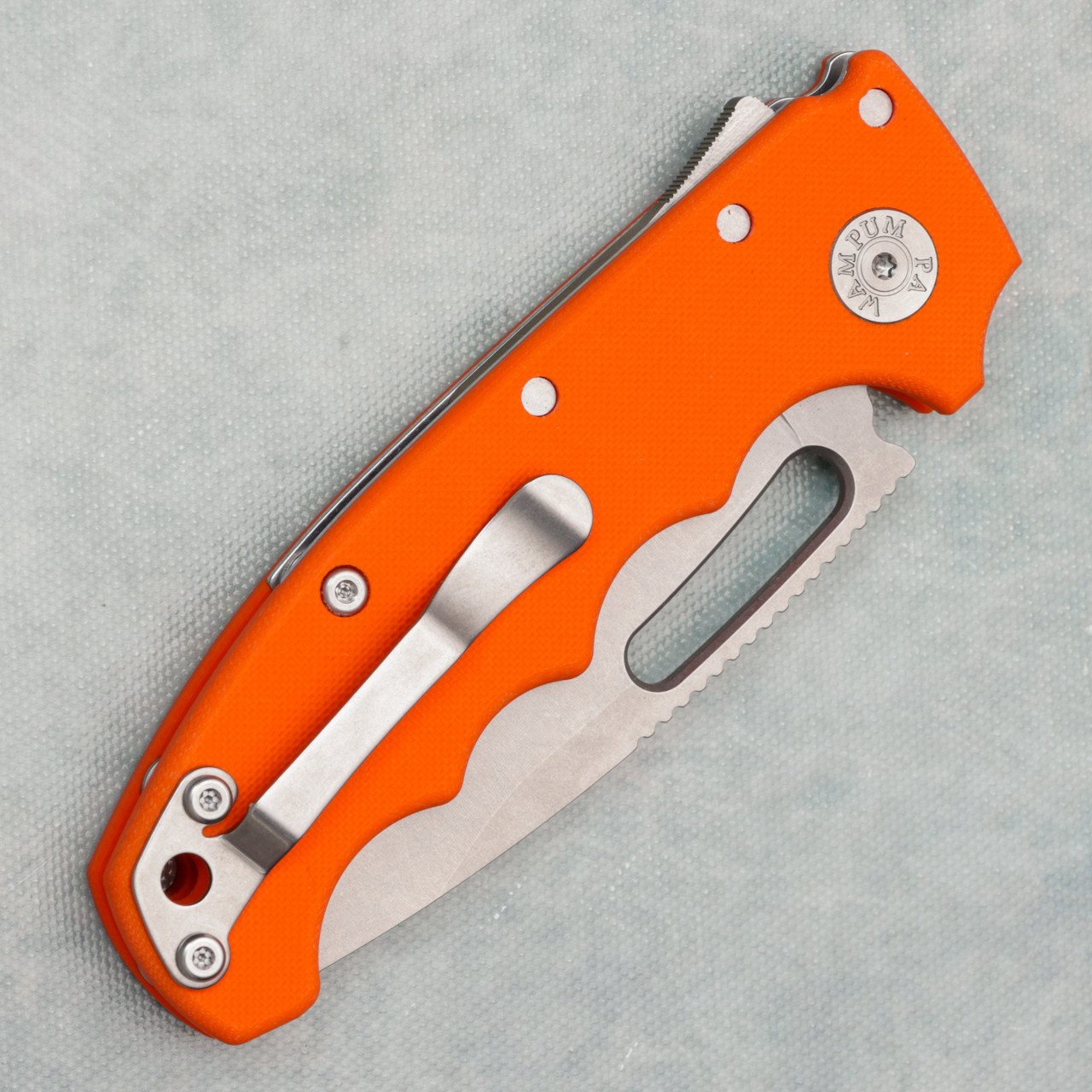 Demko MG AD20S V2 Kopis Shark Lock Finger Groove Peel Ply Orange