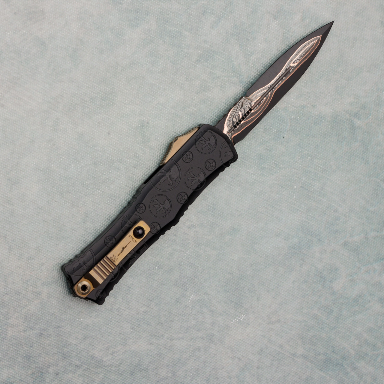 Microtech Marfione Select Hera II Mini Bayonet Claw Burst Deep