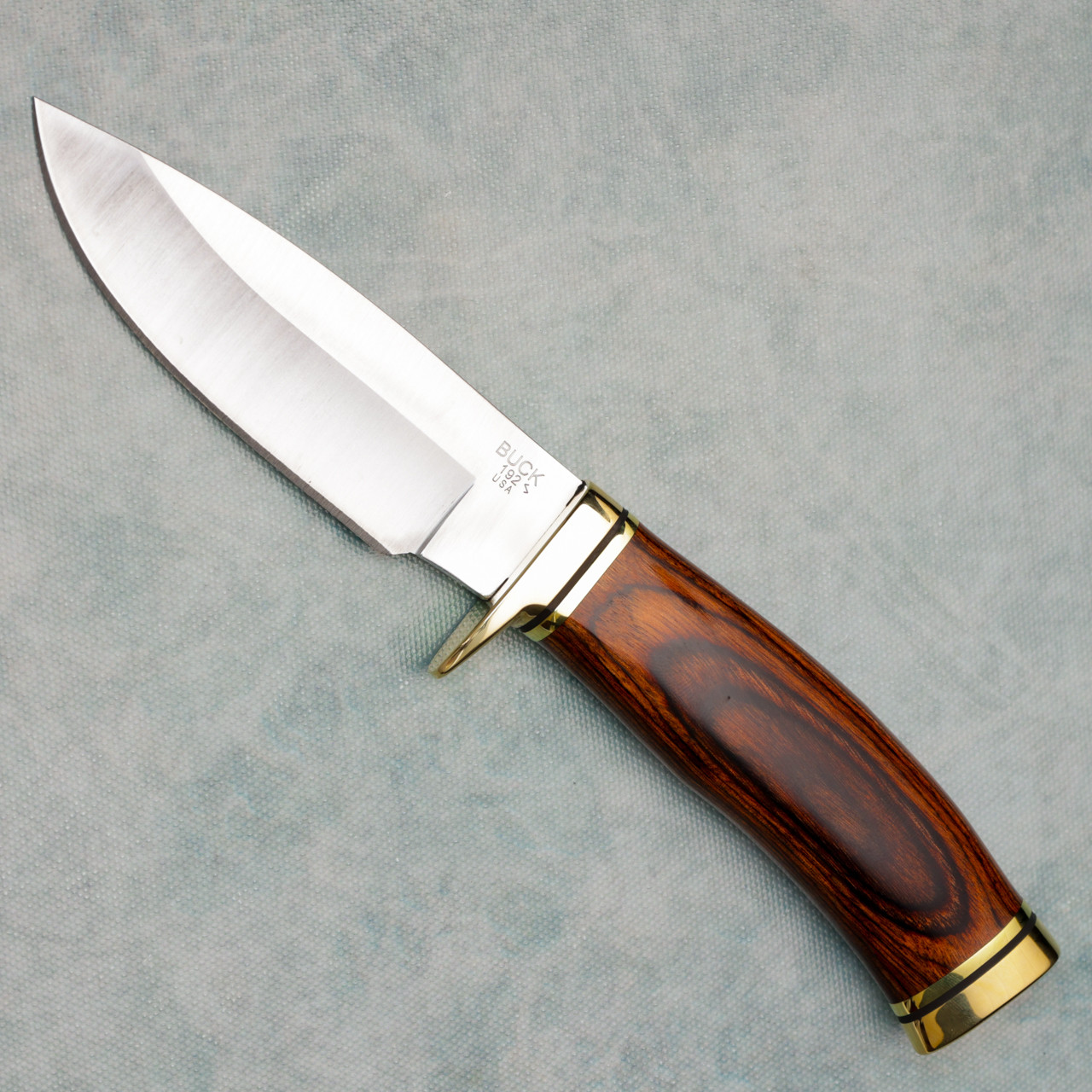 Buck 192 Vanguard Fixed Blade Walnut Handle Satin Blade Heritage