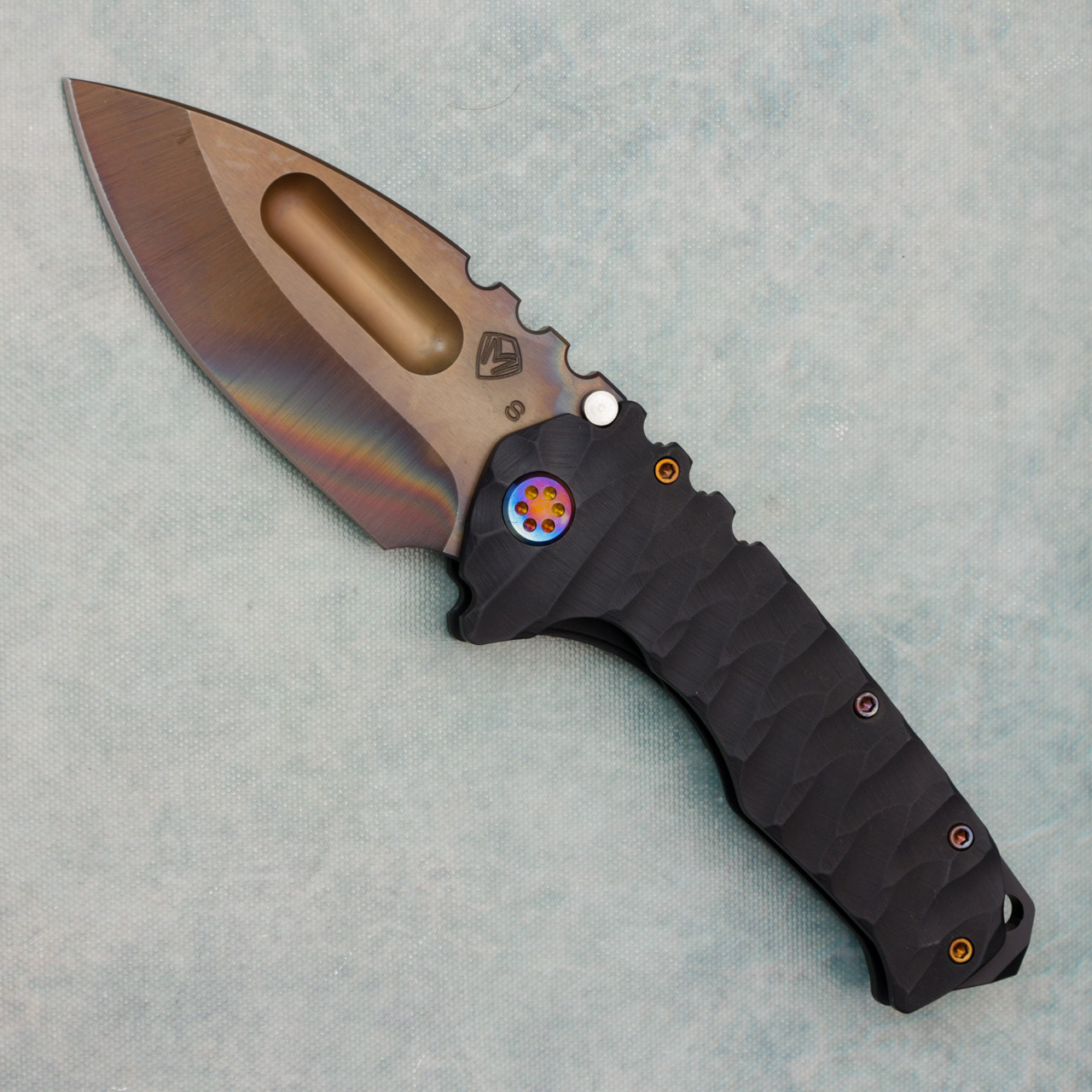 Medford Praetorian Ti Drop Point Frame Lock DLC Twisted Predator