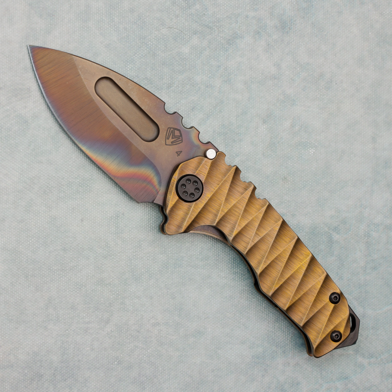 mon iboc pro フレームセット＋オマケ Medford Praetorian Genesis T Frame Lock Bronze Lightning Titanium