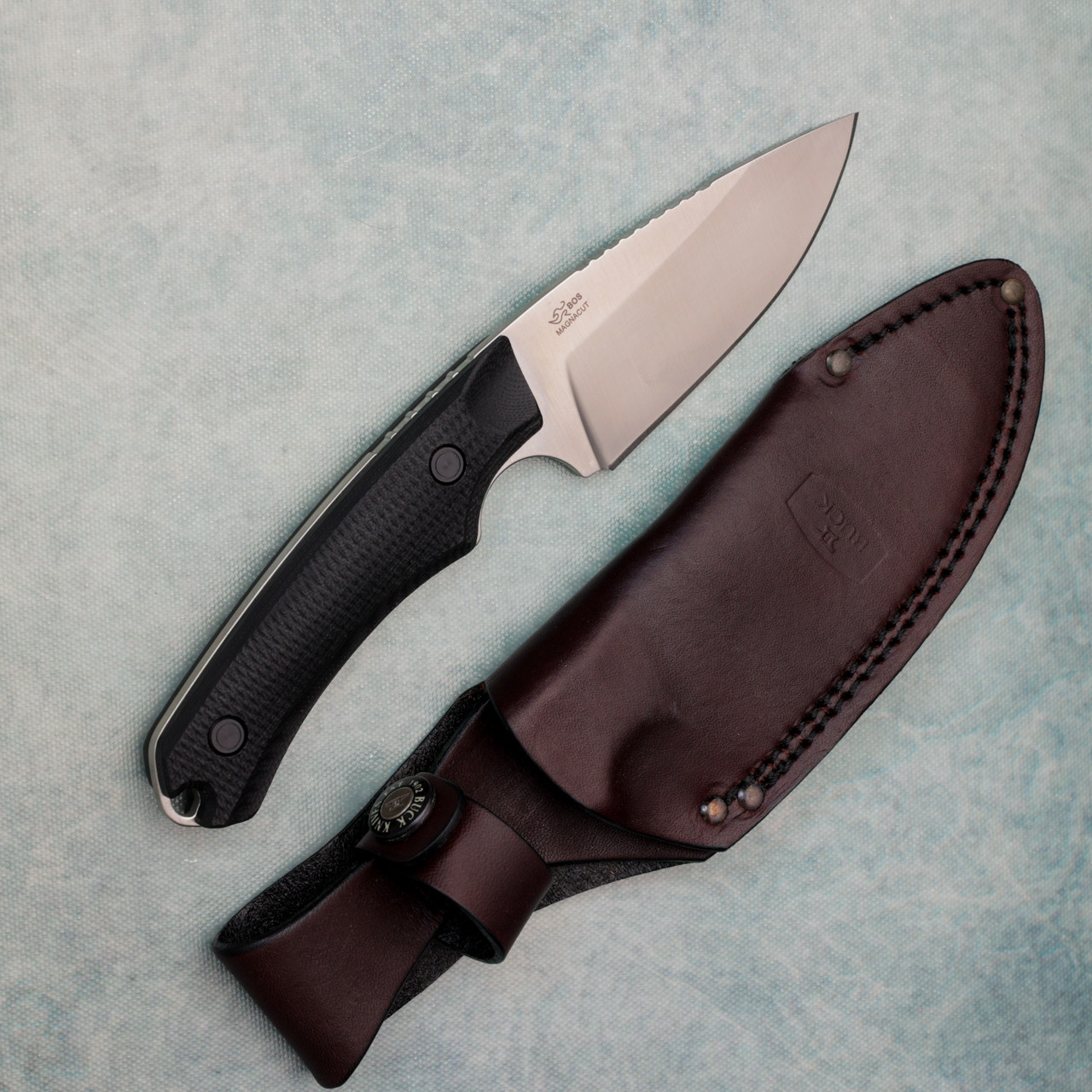 Buck 664 Alpha Hunter Elite Fixed Blade Black G10 Handle