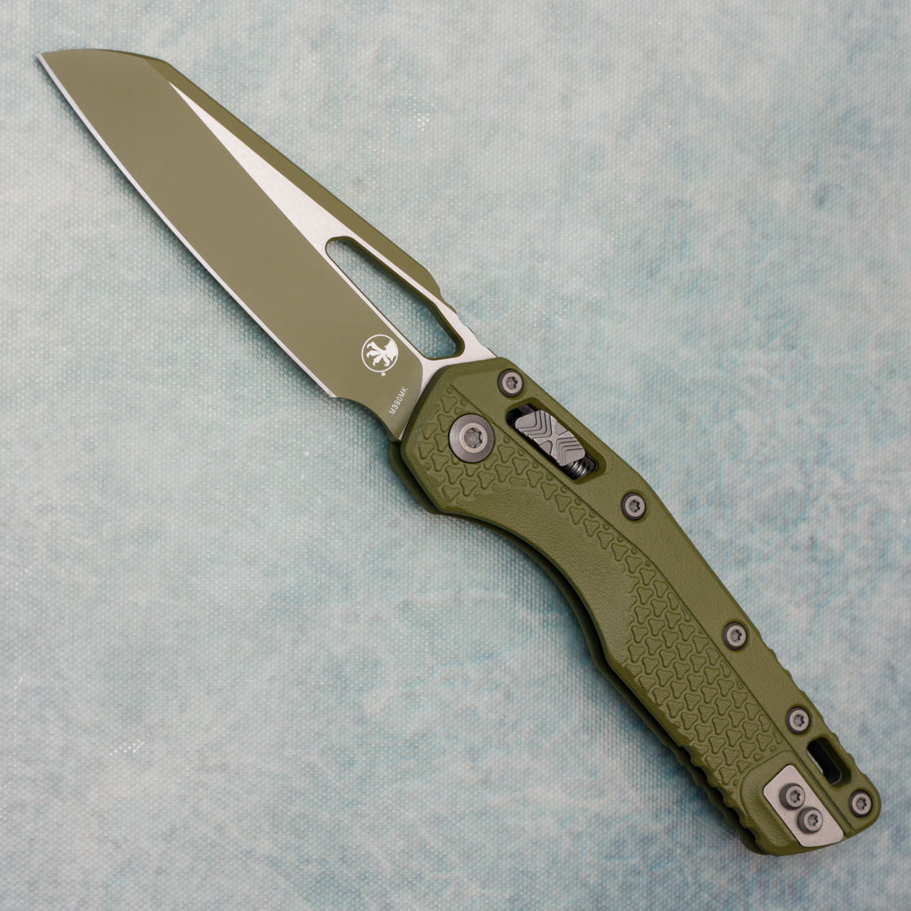 Microtech MSI RAM-LOK S/E Bazooka Green Cerakote Tri-Grip Polymer