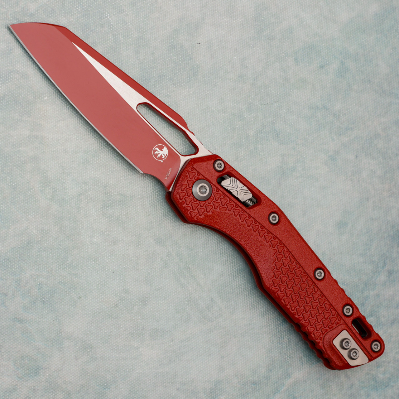 Microtech MSI RAM-LOK S/E Crimson Cerakote Tri-Grip Polymer