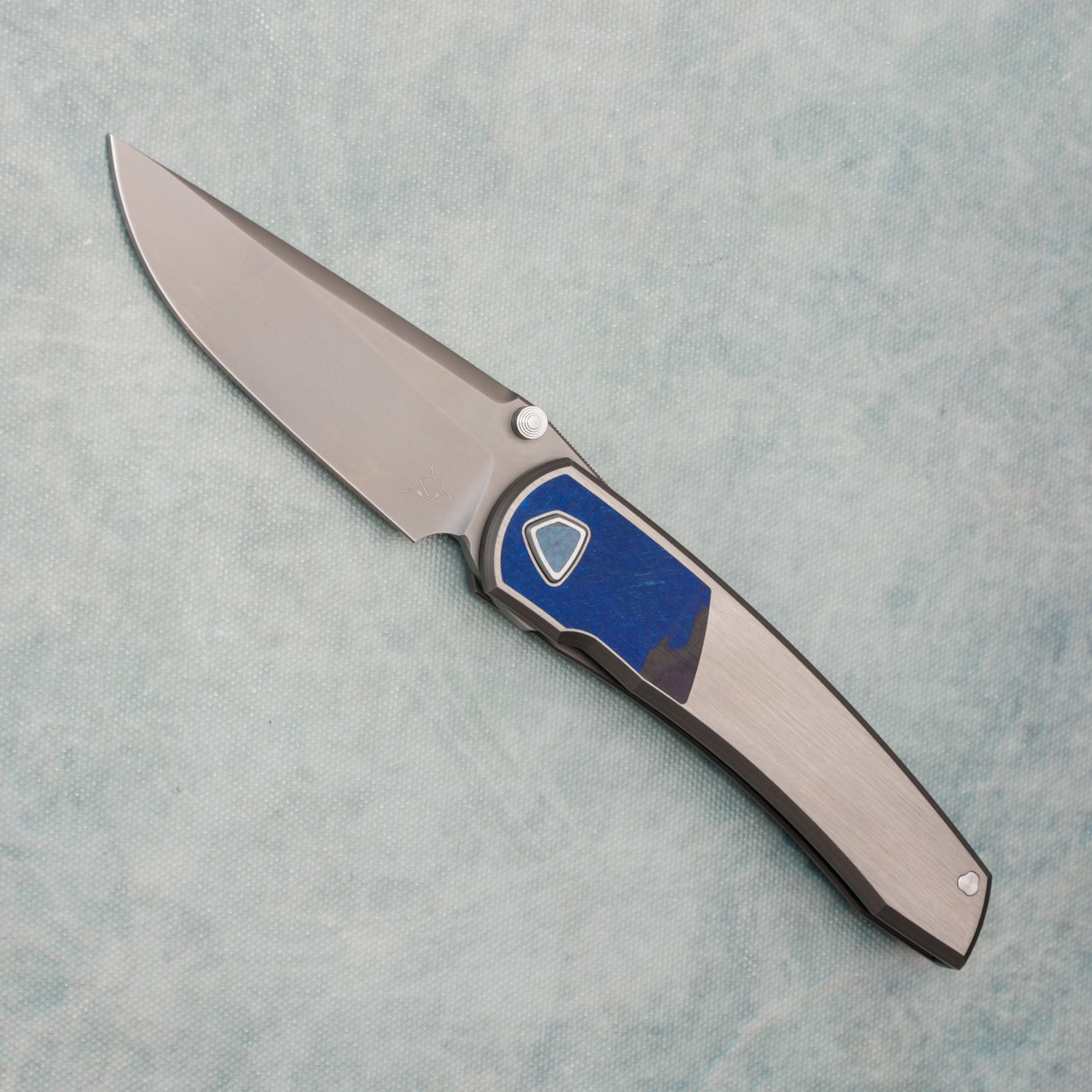Sharknivco Custom Waka Frame Lock Titanium Handles w/ Damtanium