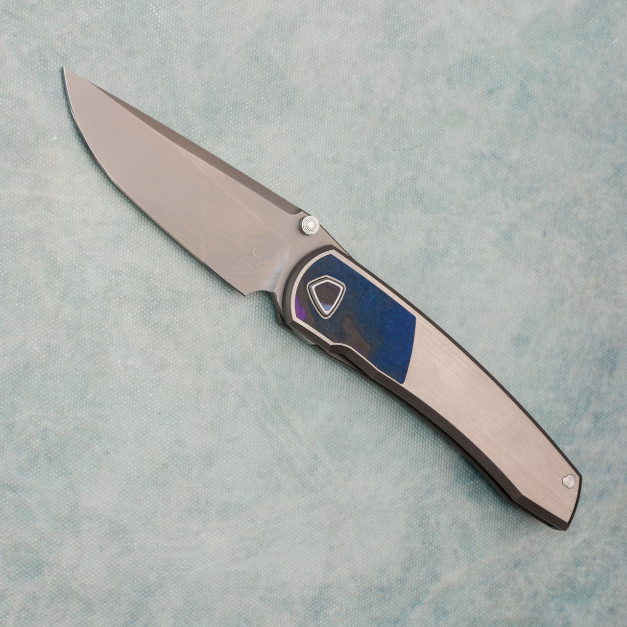 Sharknivco Custom Waka Frame Lock Titanium Handles w/ Damtanium