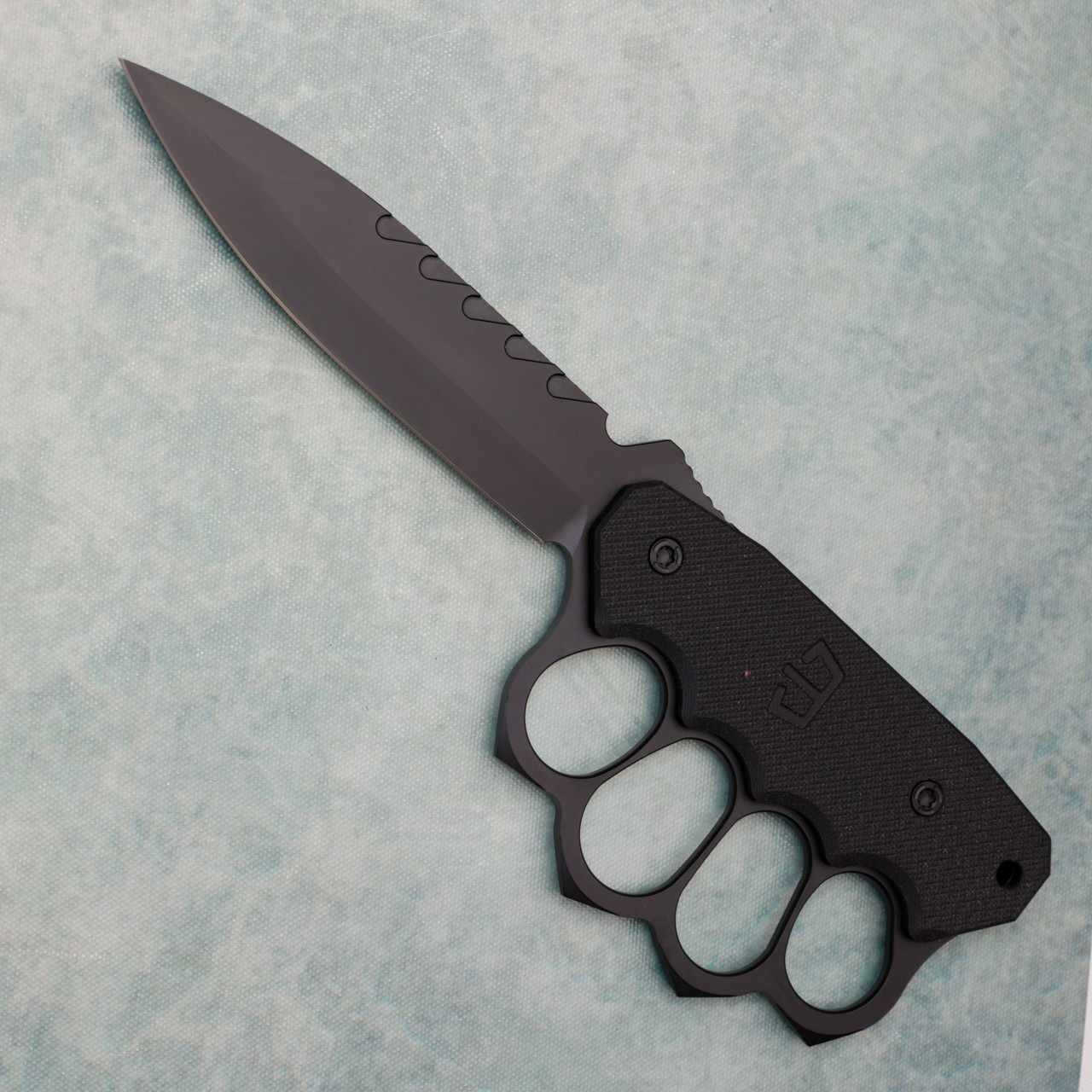 Blackside Customs Trench Boss Triple Black Trench Knife | American