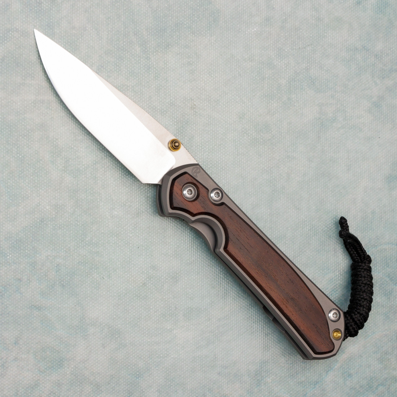 Chris Reeve Small Sebenza 31 Titanium Frame Lock Folder w/ Macassar ...