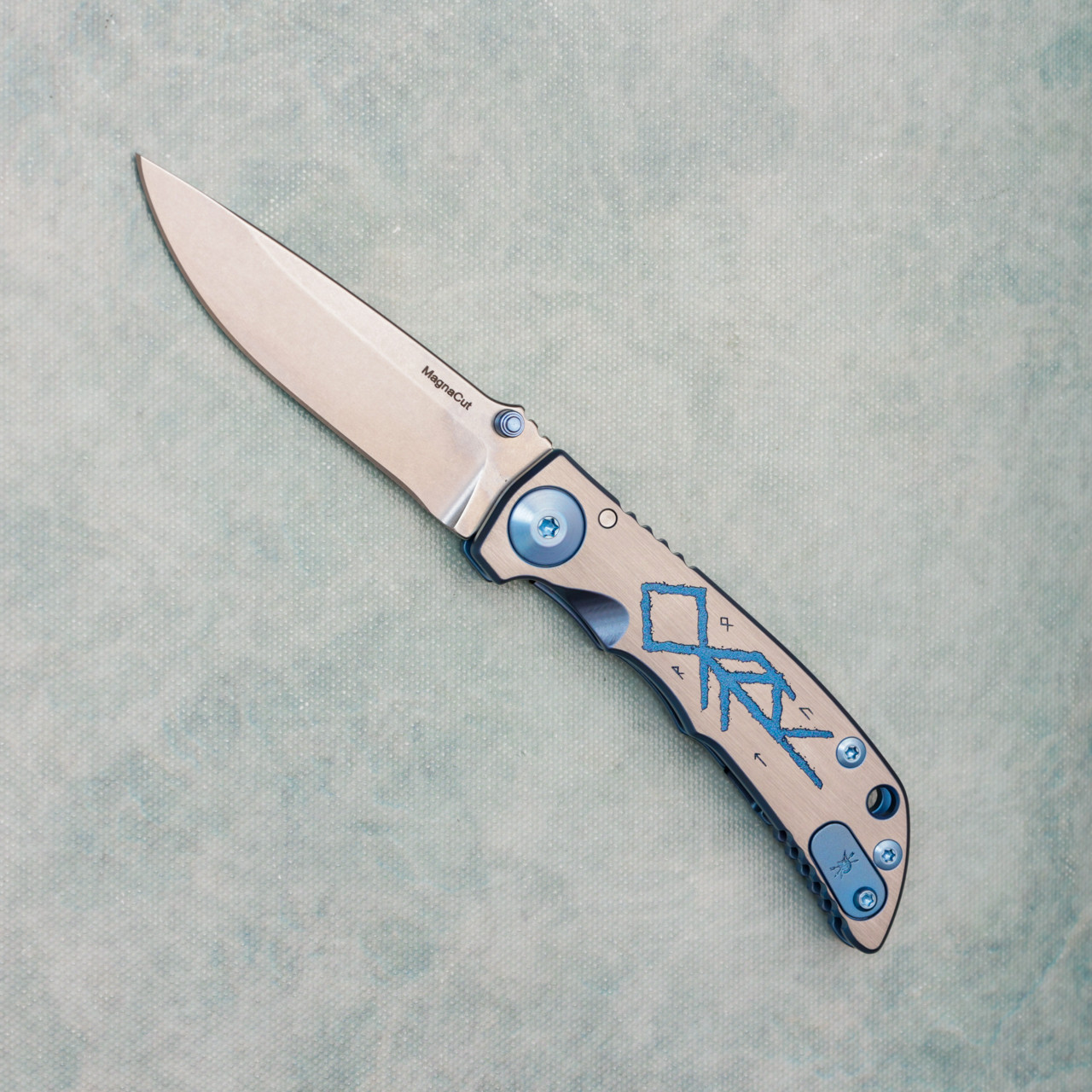 Spartan Blades Harsey Folder SHF 3.25 Custom Viking Trail Walker