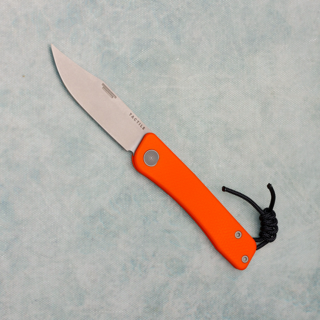 Tactile Knife Co. Bexar Slip Joint Folder Orange G-10 Handles