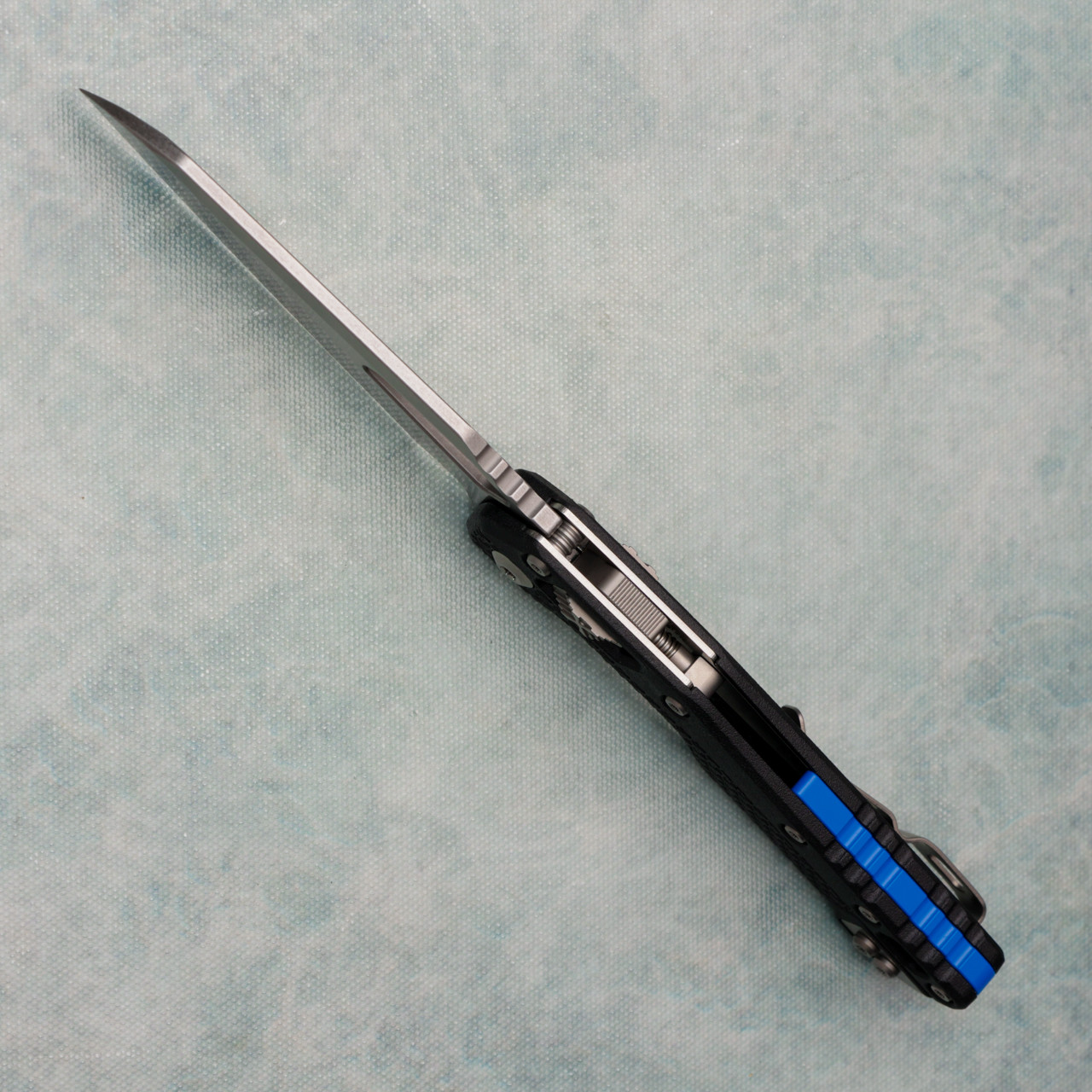 Microtech MSI RAM-LOK S/E Black Tri-Grip Polymer Stonewash