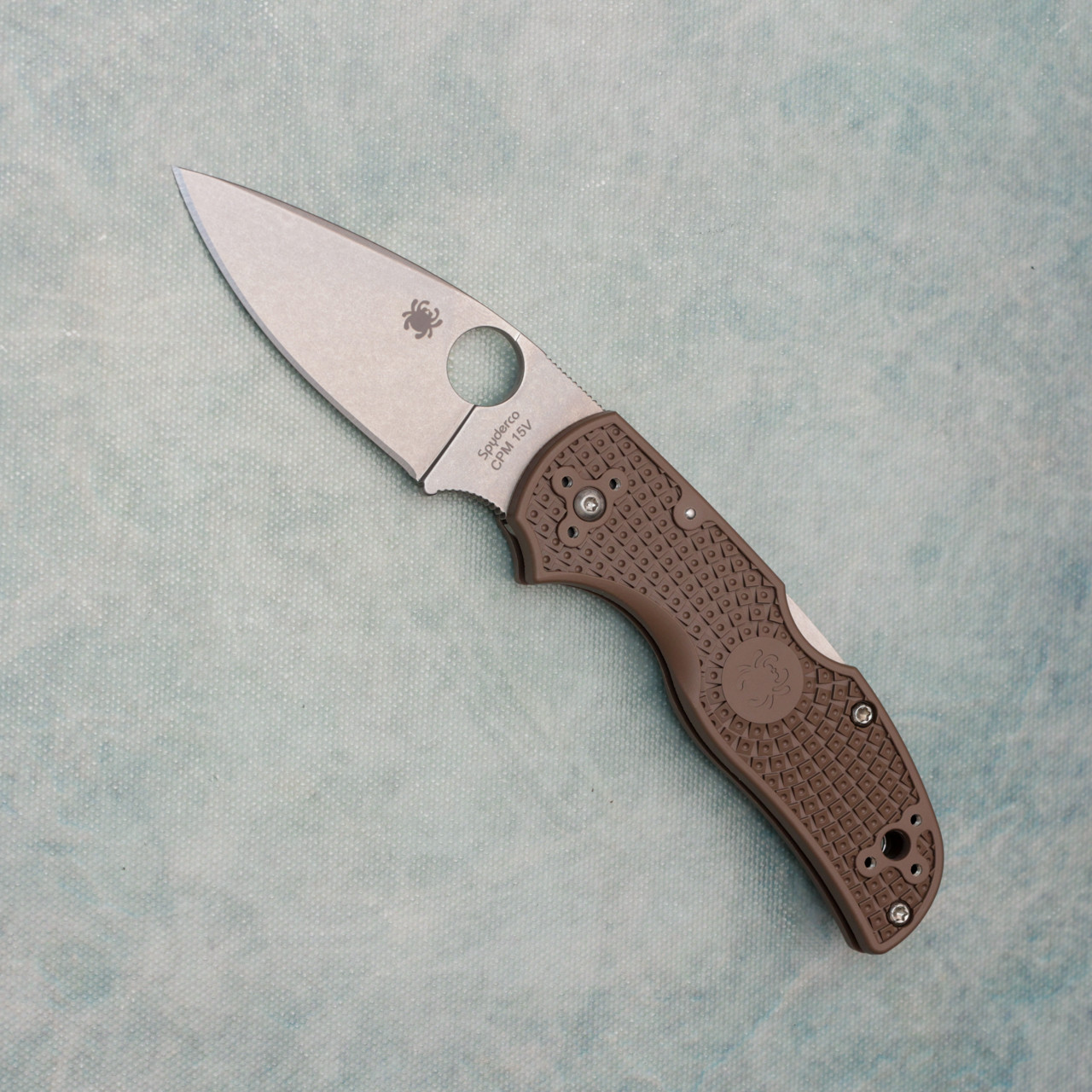 Spyderco Native 5 Lightweight Lock Back Brown FRN Handles
