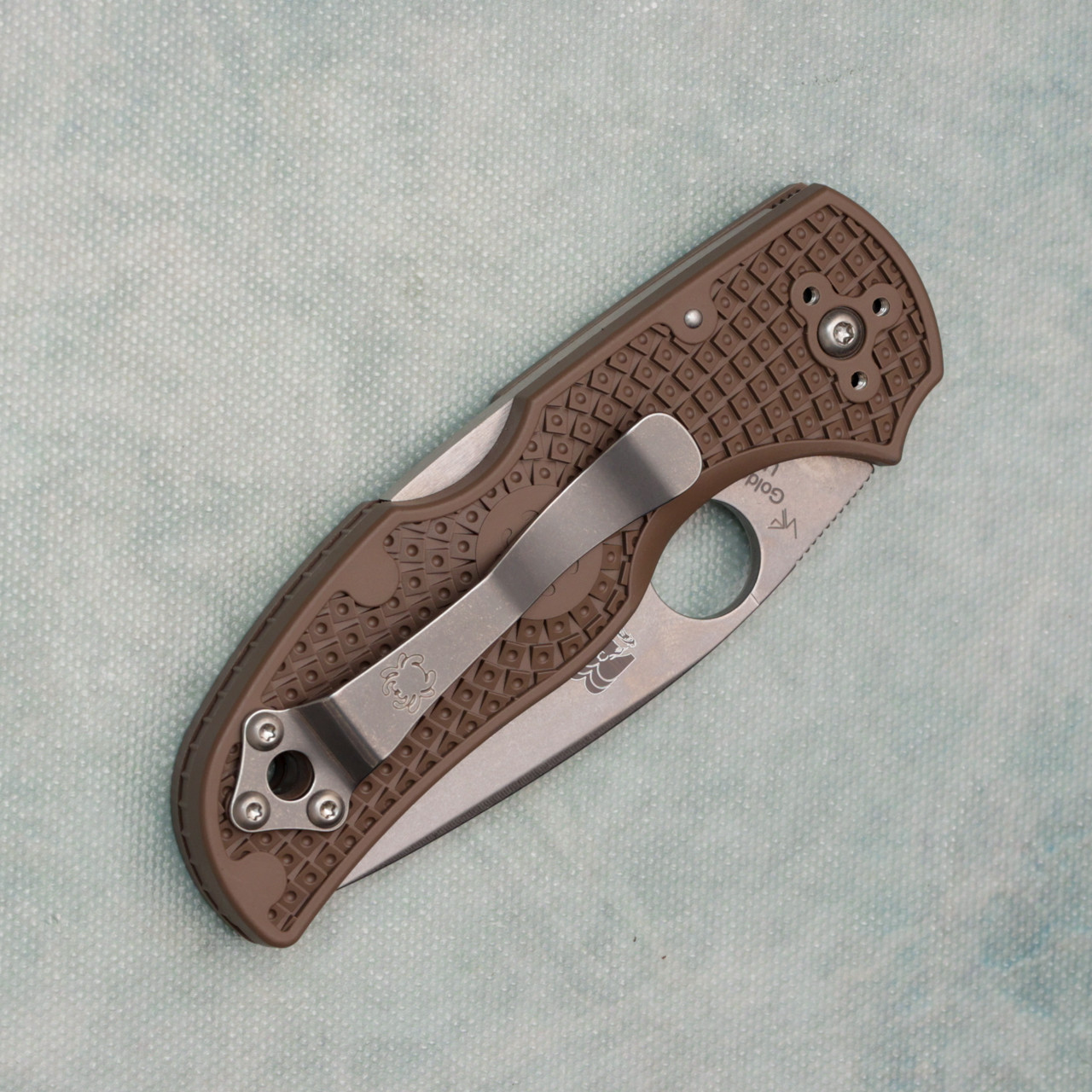 Spyderco Native 5 Lightweight Lock Back Brown FRN Handles