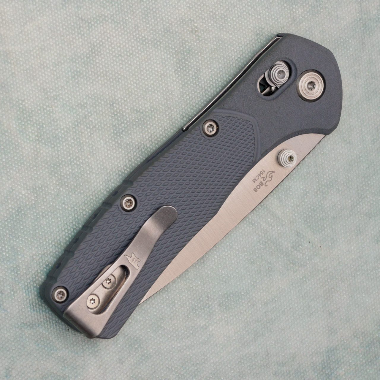 Buck 791 Range Pro Crossbar Lock Gray GFN Handles Satin Blade 13920 ...