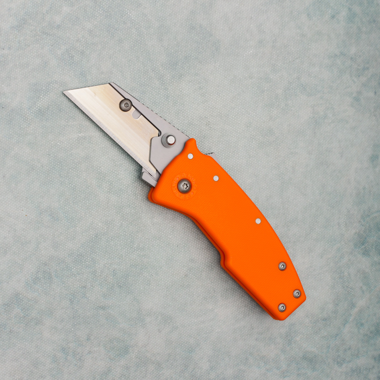 Demko Razor Shark Shark Lock Orange GRN Handle Utility Blade