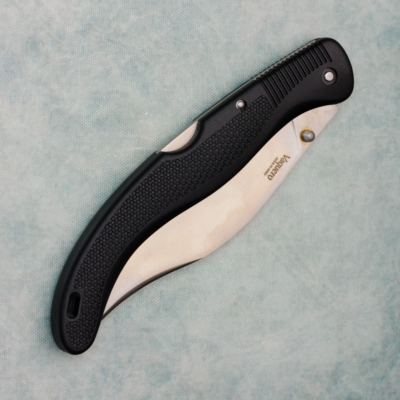 Cold Steel Vaquero Grande Back Lock Black FRN Handles Satin