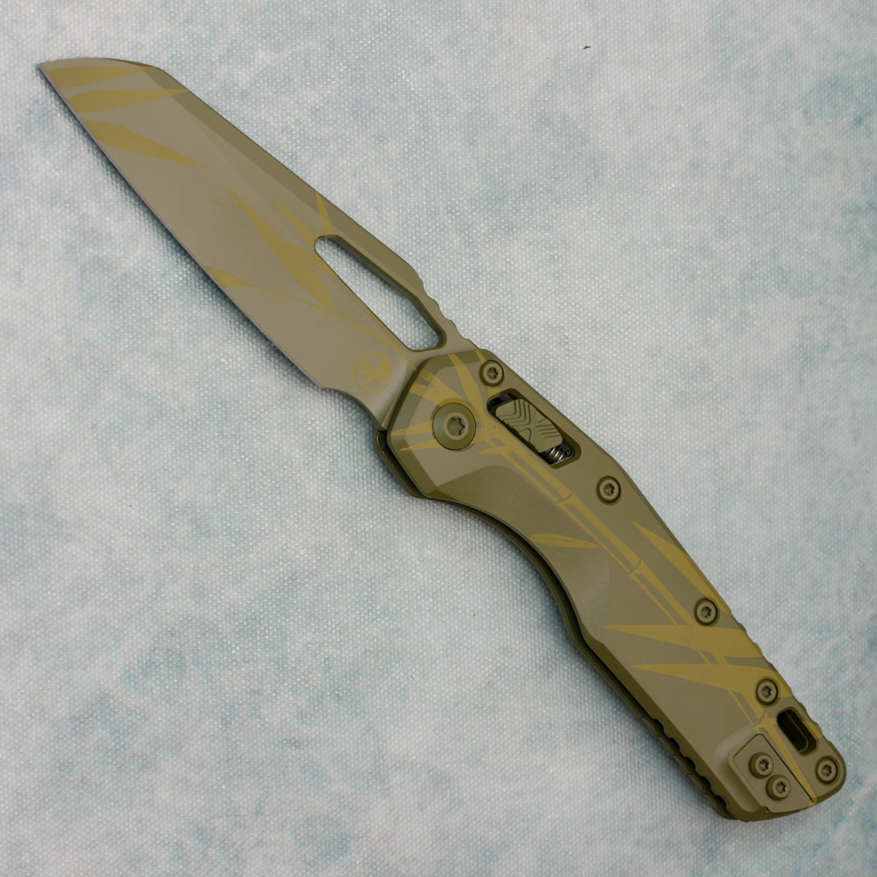 Microtech MSI RAM-LOK Cerakote Bamboo Aluminum Handle Standard 210