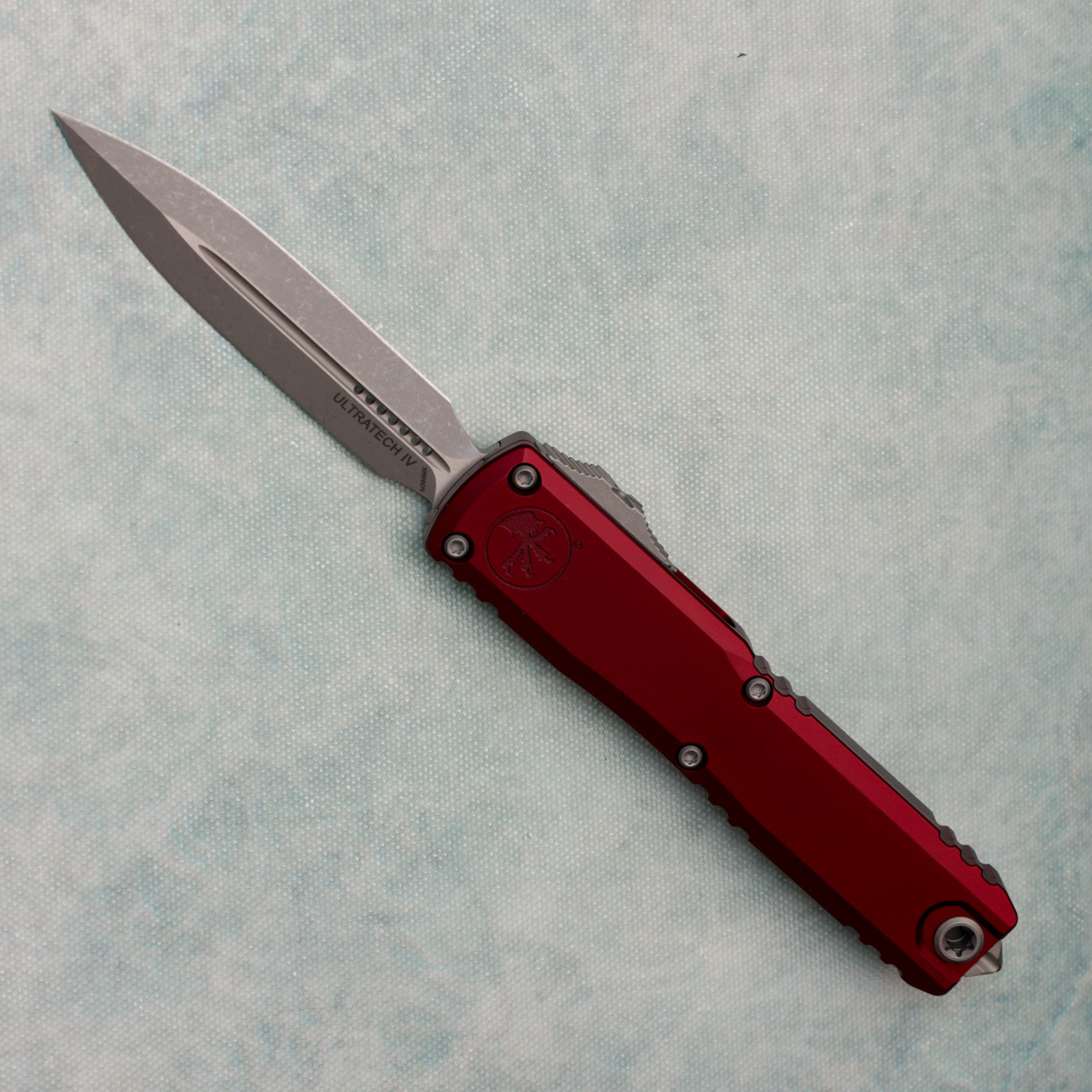 Microtech Ultratech Gen IV D/E Merlot Handle Apocalyptic Standard