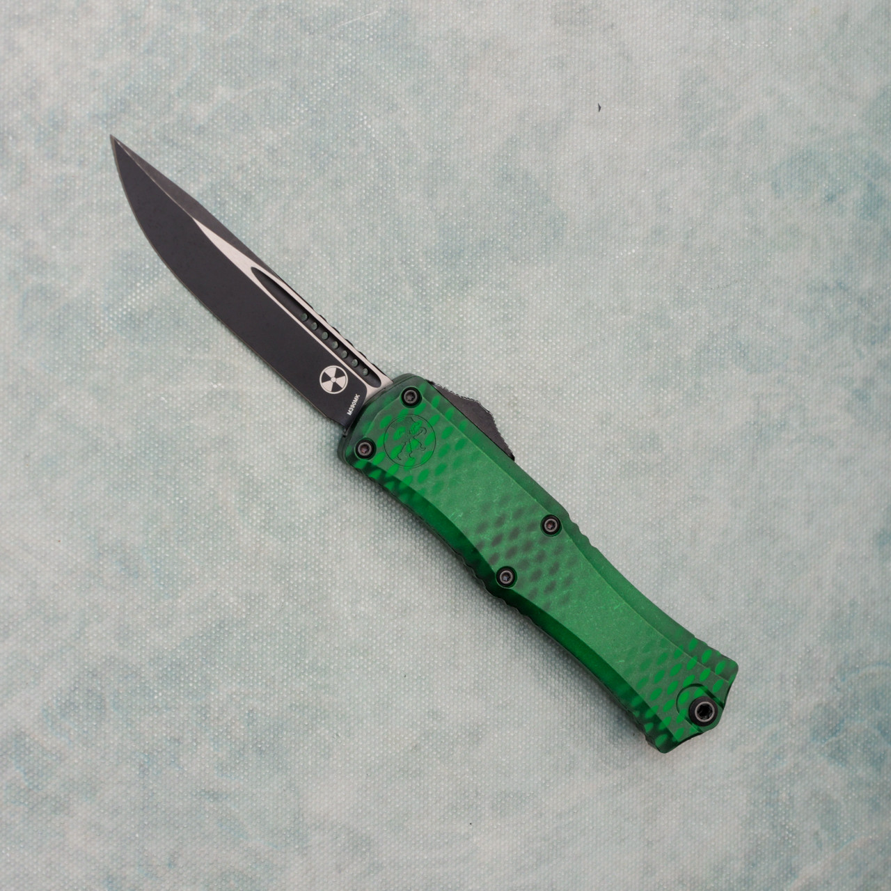 Microtech Hera II Mini S/E Green X-51 Standard Signature Series