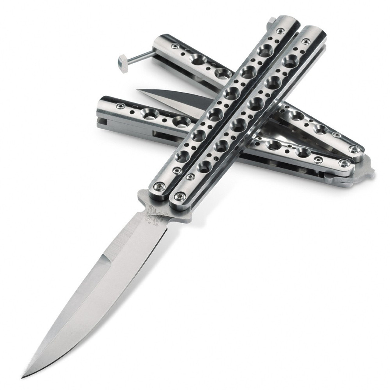 Swift Blue Balisong Butterfly Knife - Edge Import