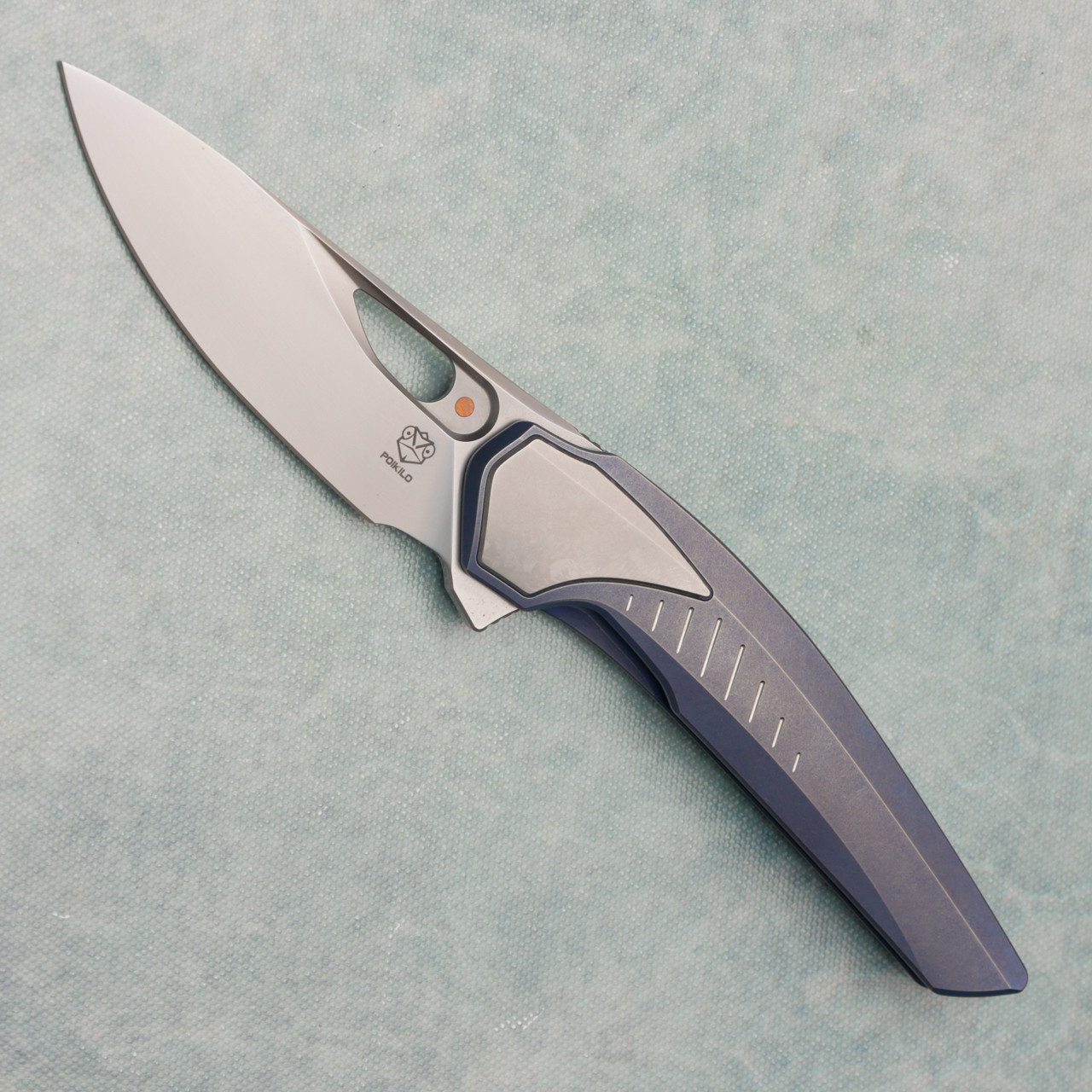 Poikilo Blade VK-Zame Shark Standard 2 Frame Lock Titanium