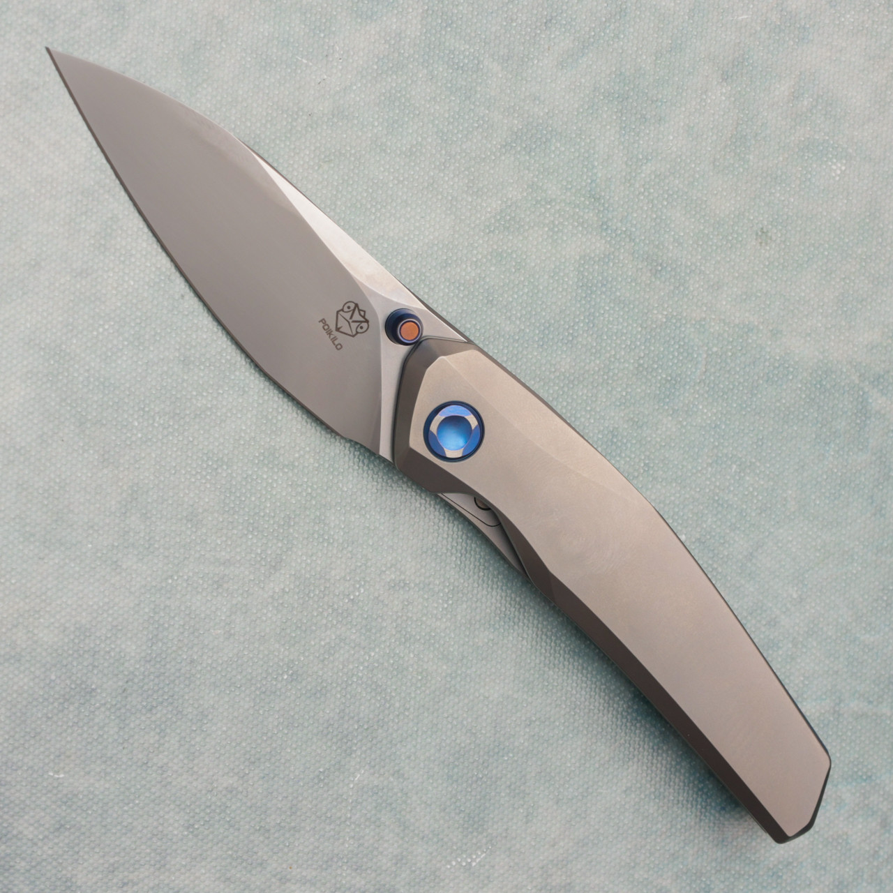 Poikilo Blade VK-Zen Standard 1 Frame Lock Titanium Handle