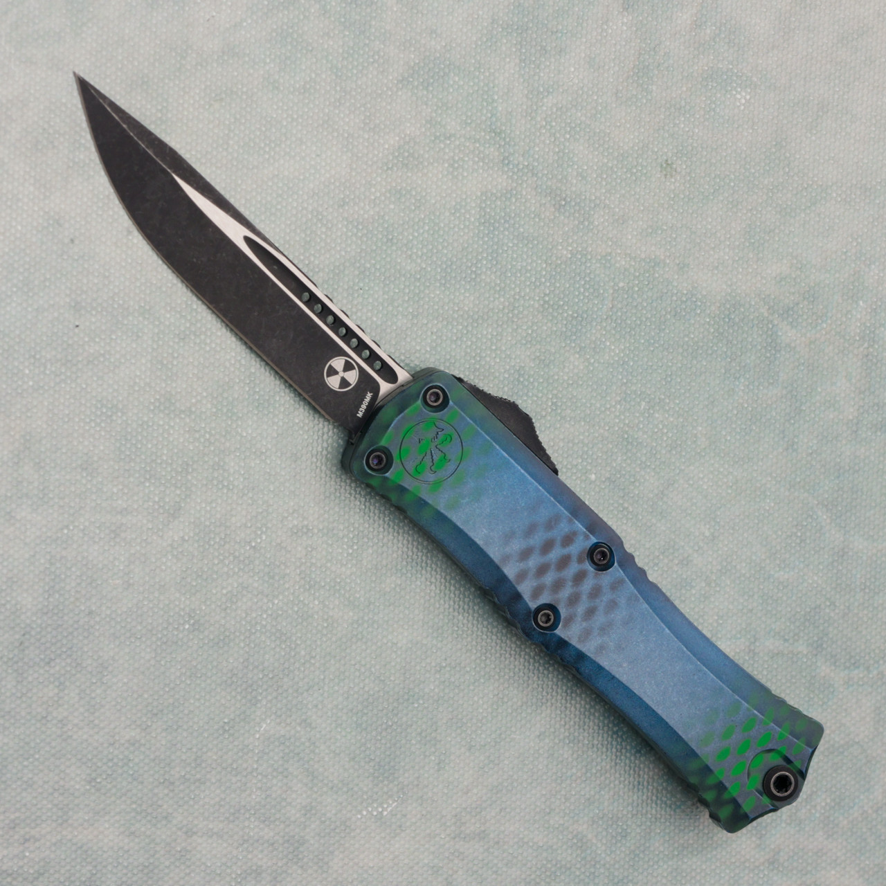 Microtech Hera II Mini S/E Blue X-51 Standard Signature Series