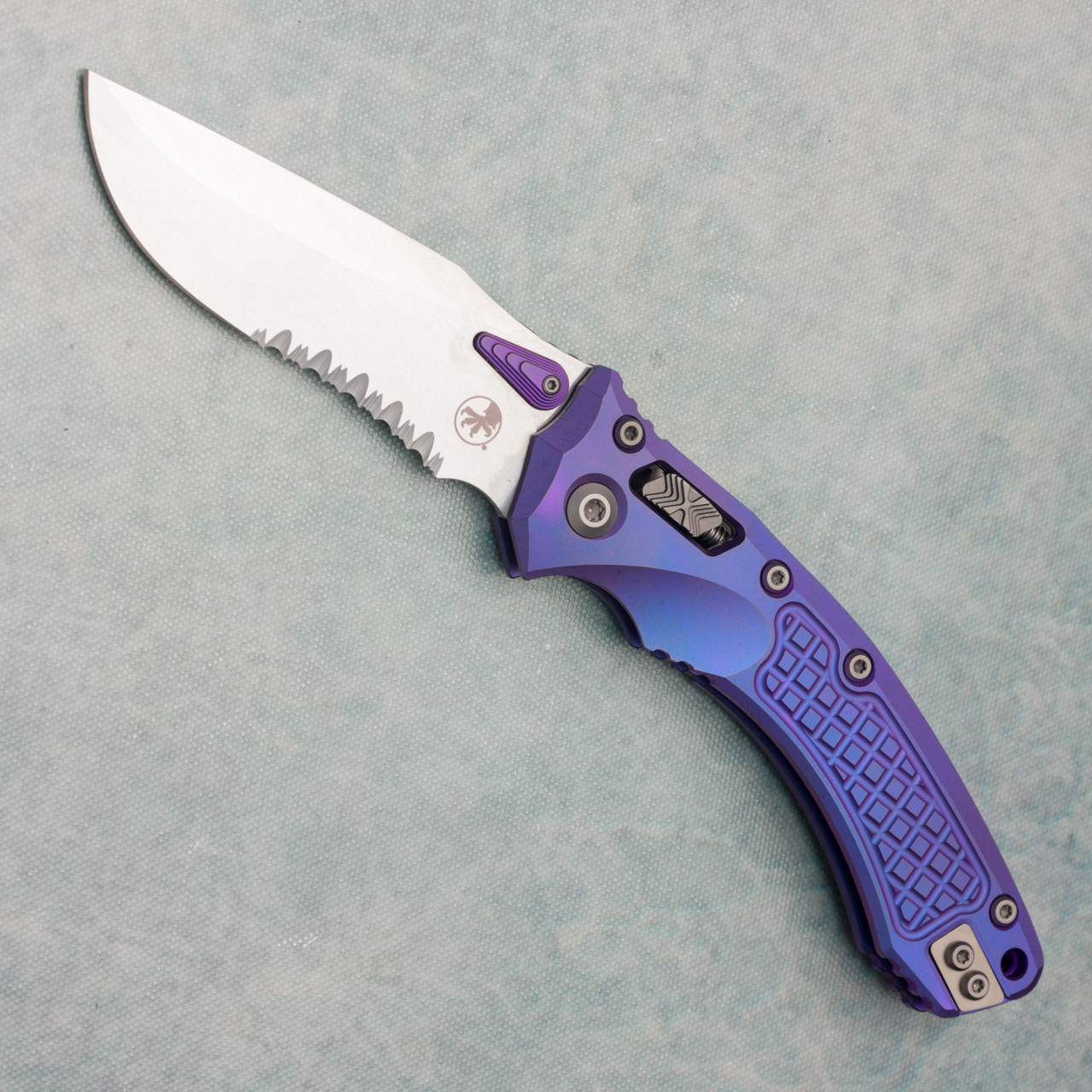 Microtech Marfione Select Amphibian RAM-LOK S/E Purple Haze Frag