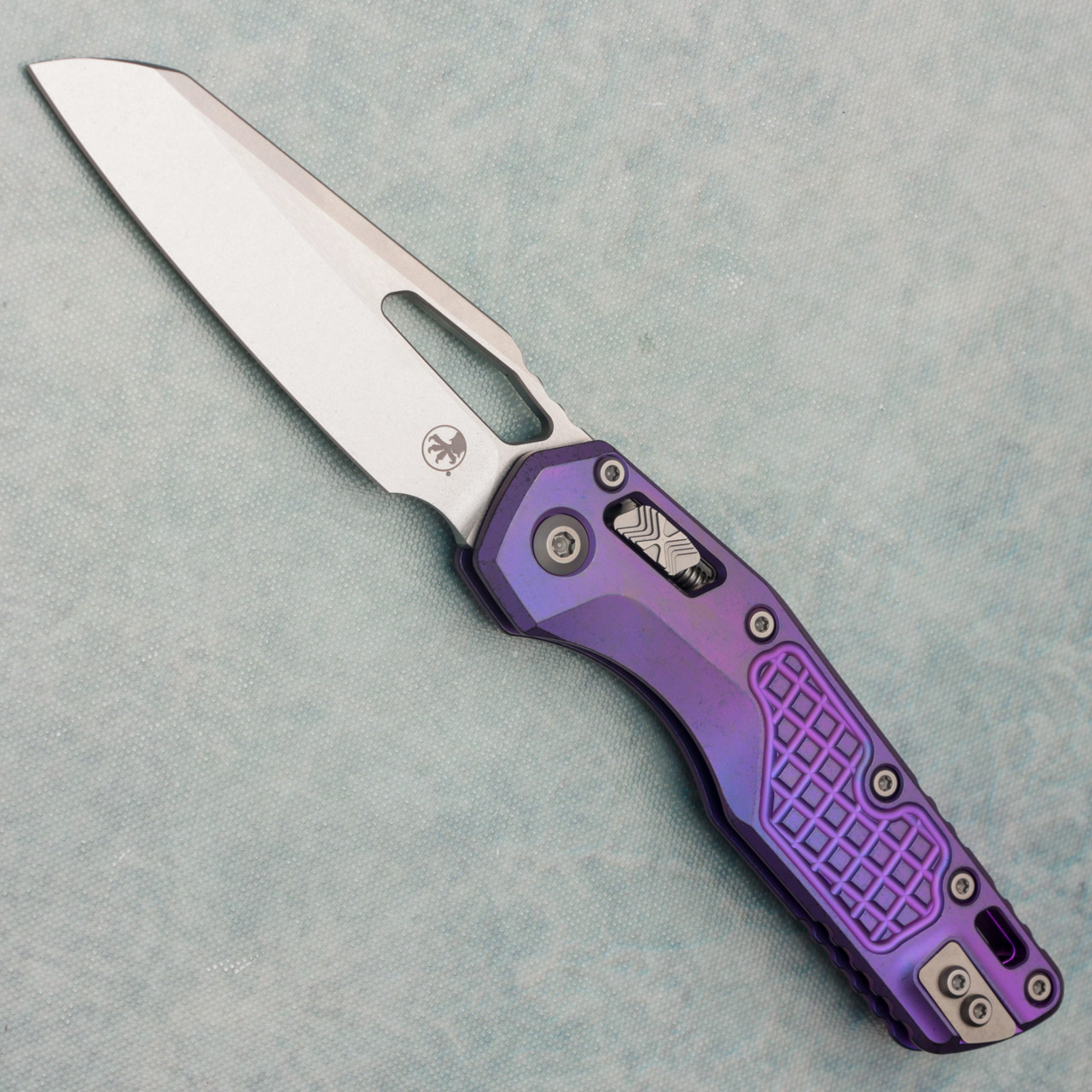 Microtech Marfione Select MSI RAM-LOK Purple Haze Frag Titanium