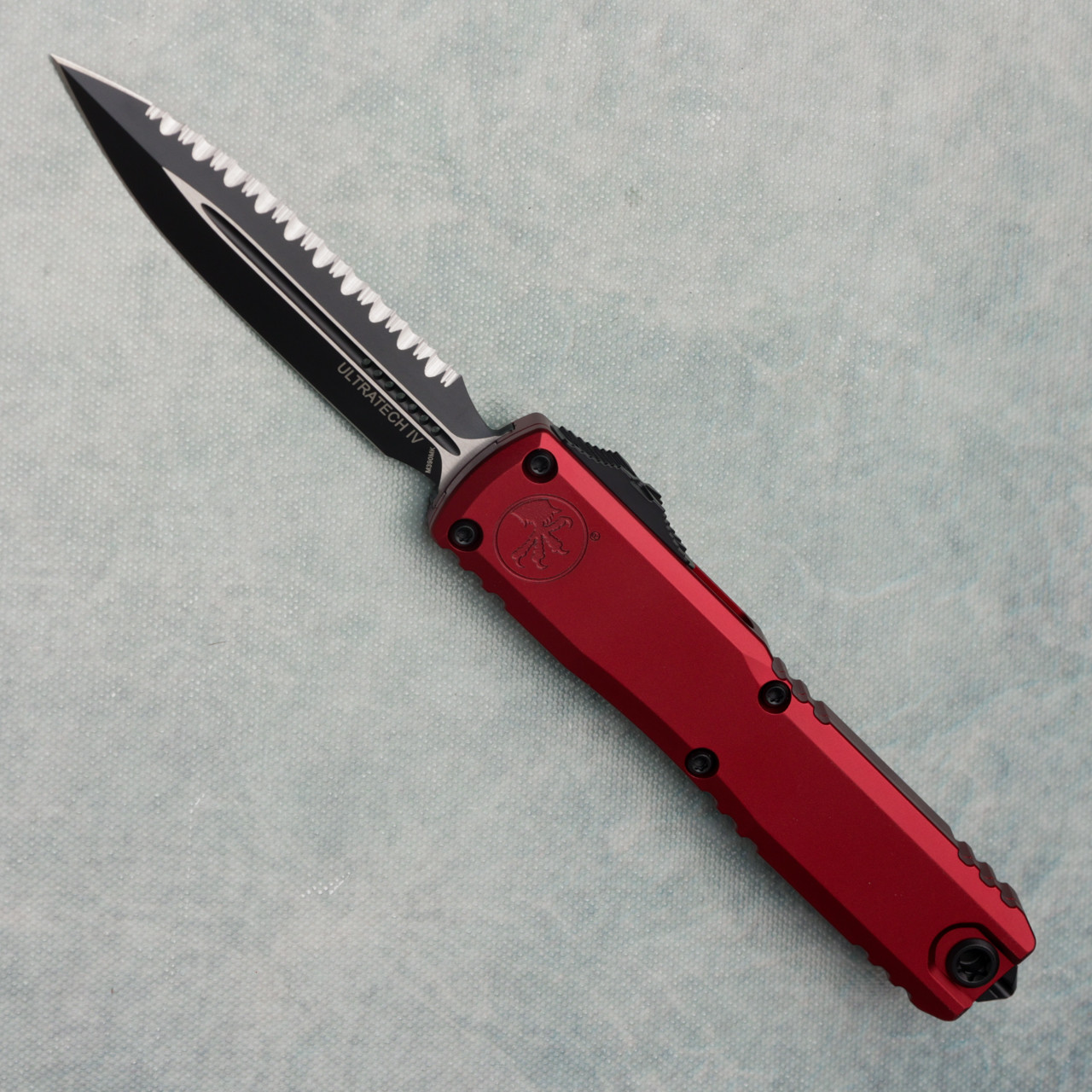 Microtech Ultratech Gen IV D/E Merlot Full Serrated 11224-3MR