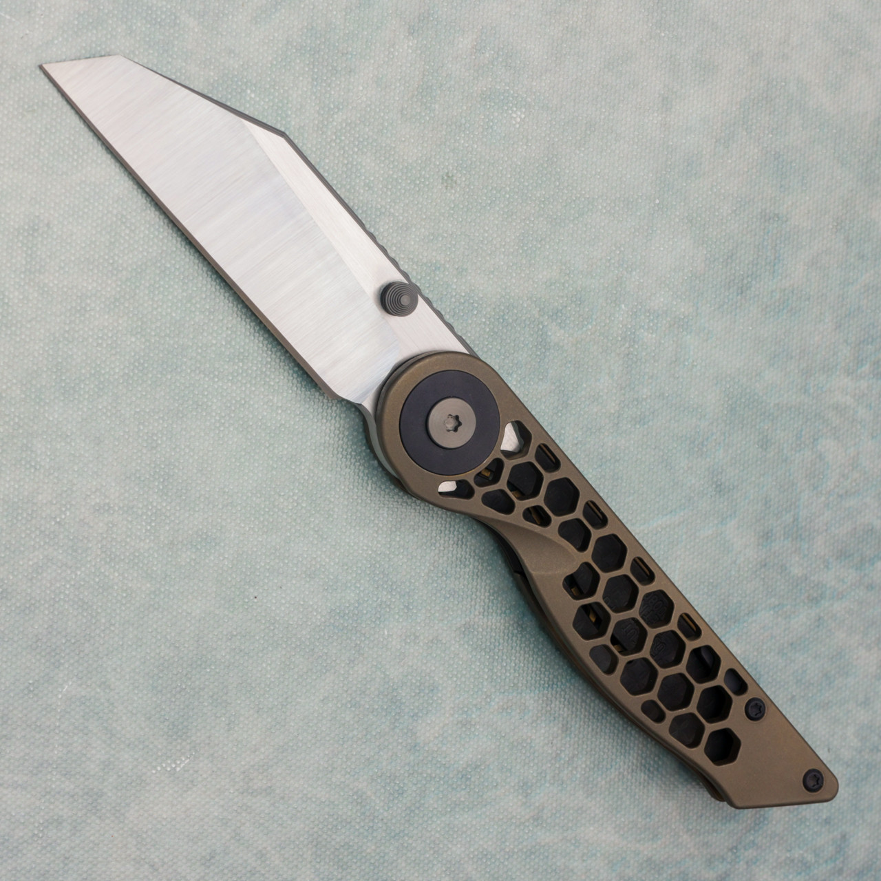 Brian Efros Custom Elder Frame Lock Fat Carbon/Titanium Handle