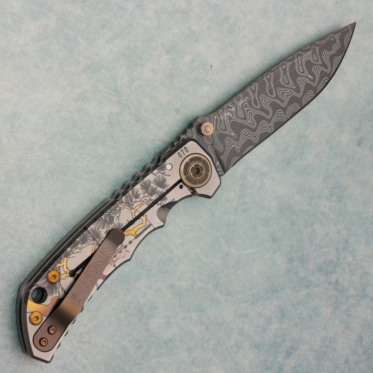 超貴重　レア　海上自衛隊　マッチ　電卓　フェイク　昭和 Spartan Blades Harsey Folder SHF Custom Engraved Ronin Long Gunner