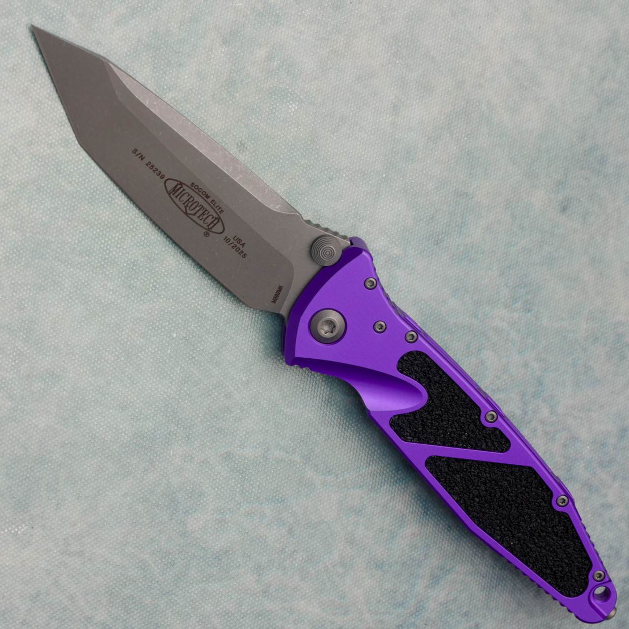 Microtech Socom Elite Manual T/E Purple Apocalyptic Standard 161