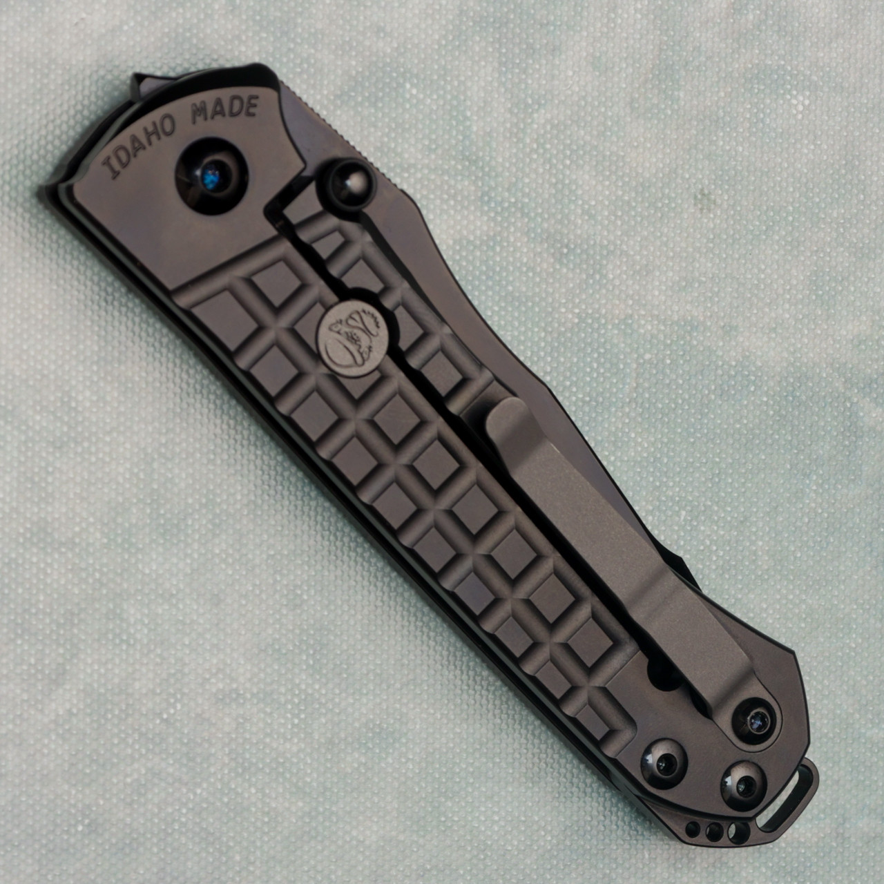Chris Reeve Umnumzaan Custom DLC Titanium Frame Lock Monkey Edge
