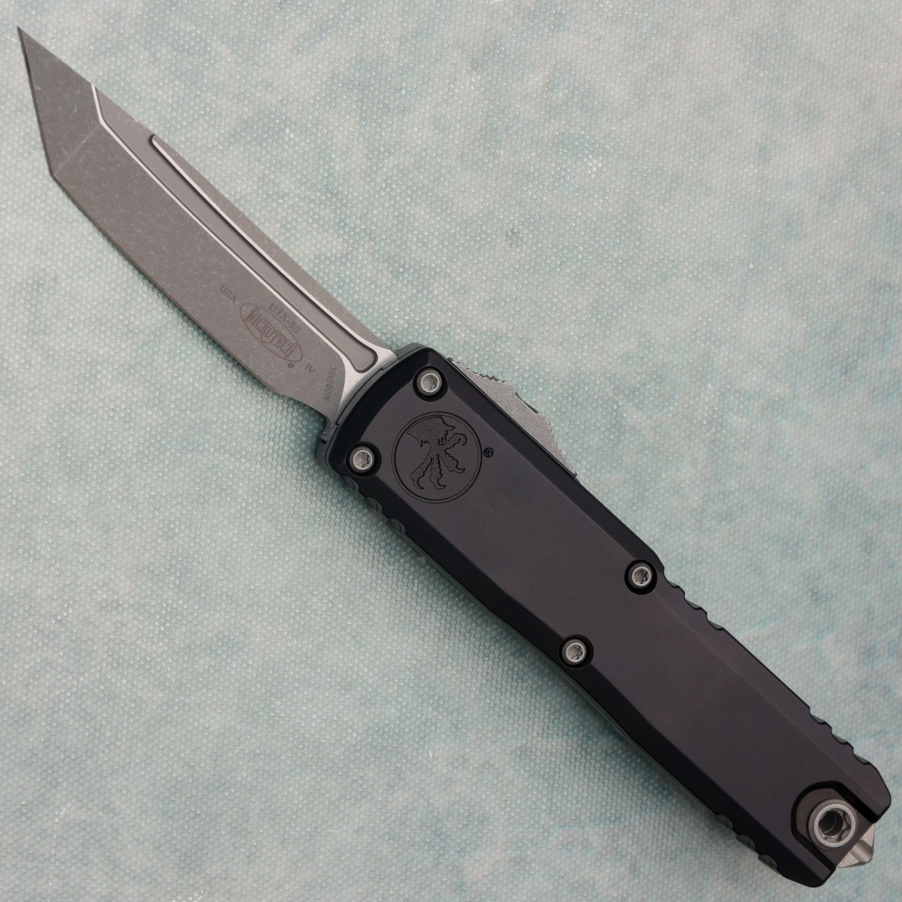 テクテク Microtech UTX-85 Gen IV T/E Black Handle Apocalyptic Standard