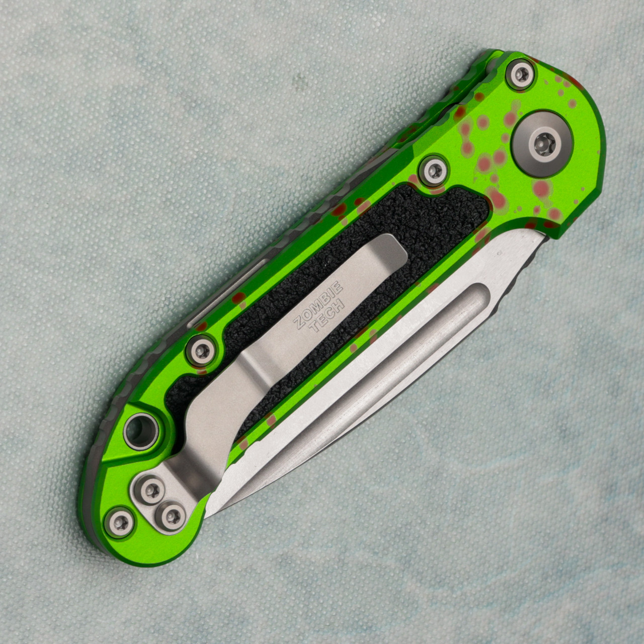 Microtech LUDT S/E Gen III Zombie-Tech Stonewash Partial Serrated