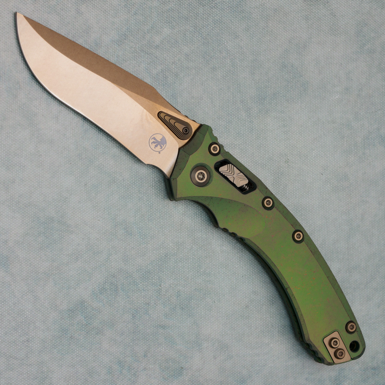 Microtech Marfione Select Amphibian RAM-LOK S/E Antique Green