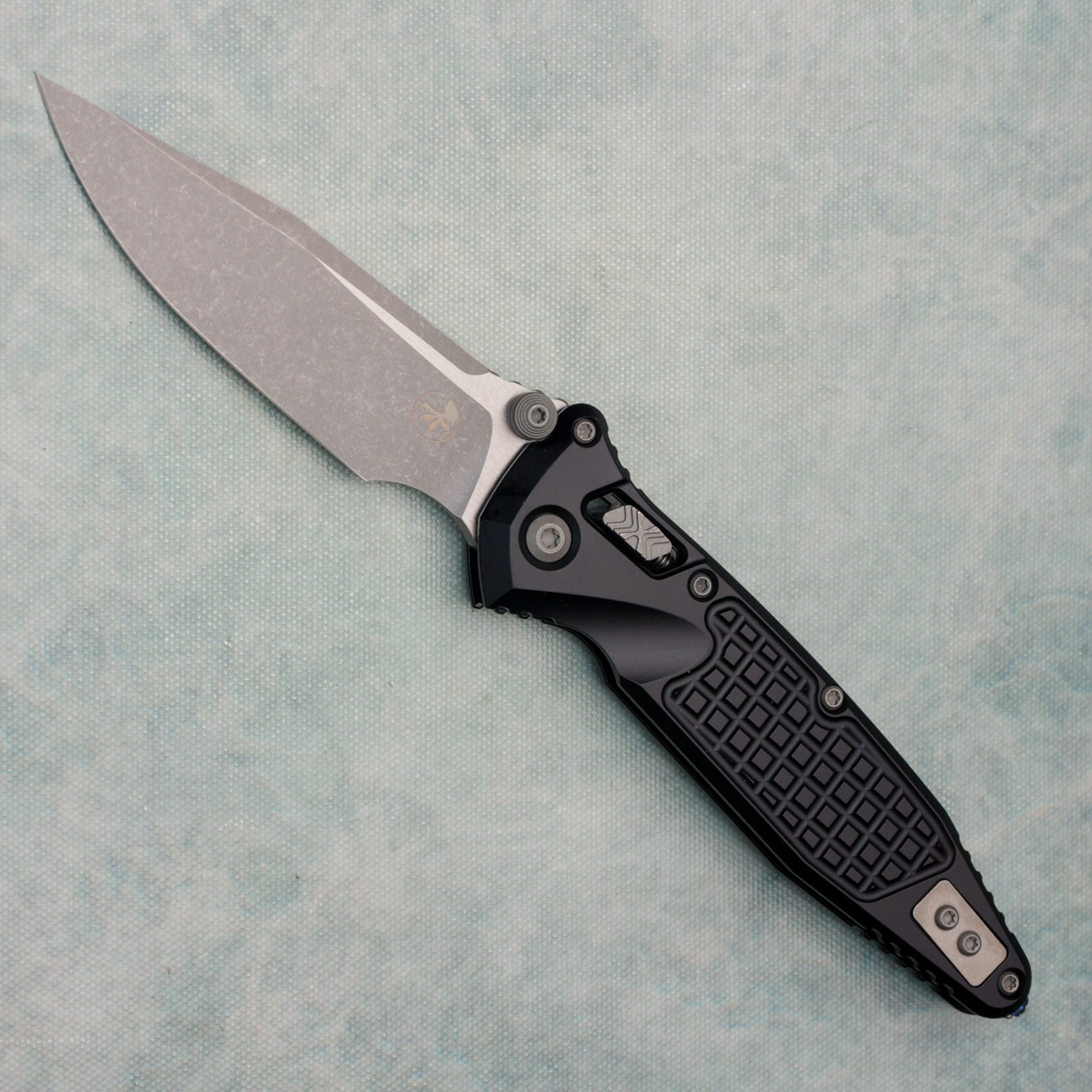 Microtech Socom Ram-Lok Black Frag Aluminum Handle Apocalyptic