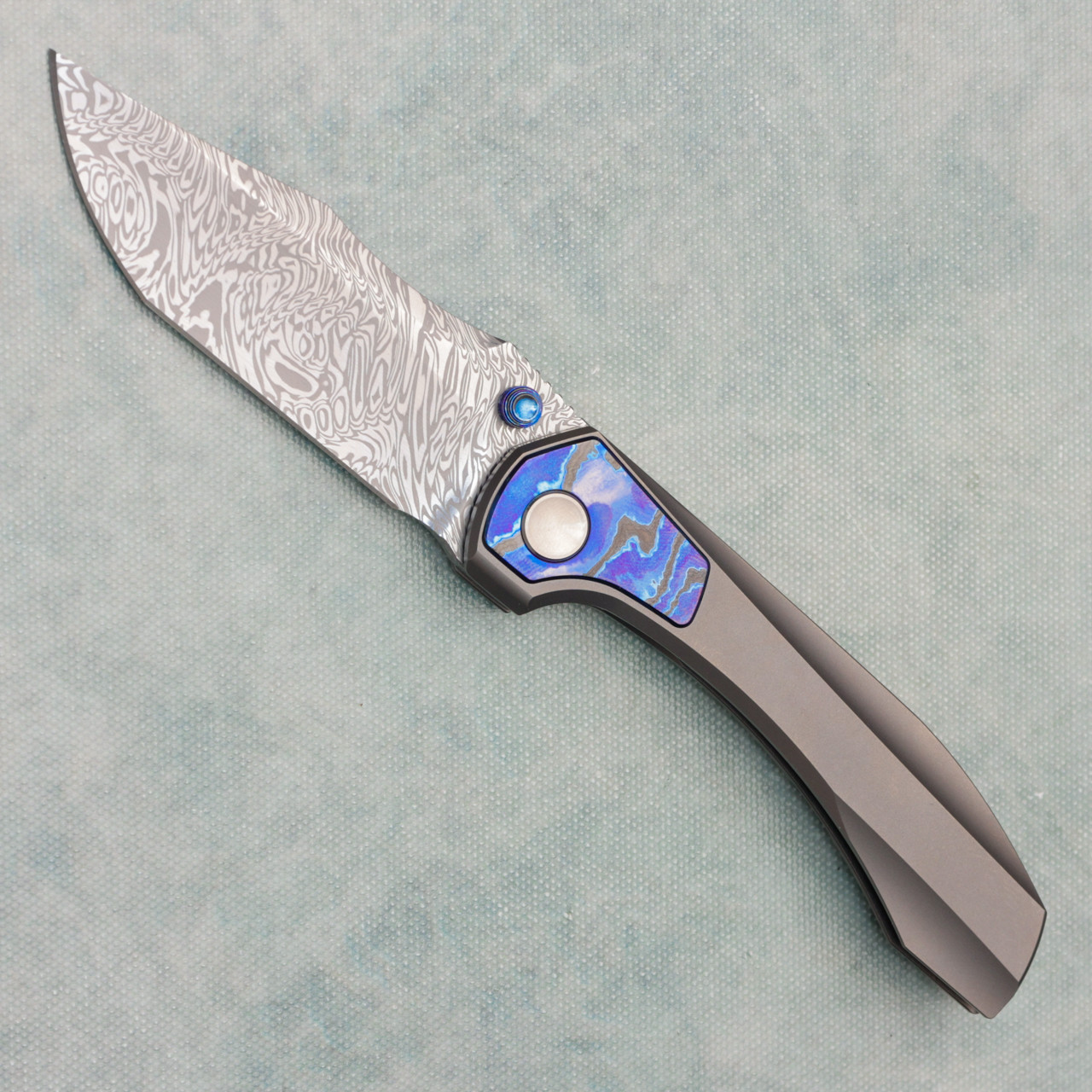 Brian Brown Raptor V3 Frame Lock Integral Titanium Handle w
