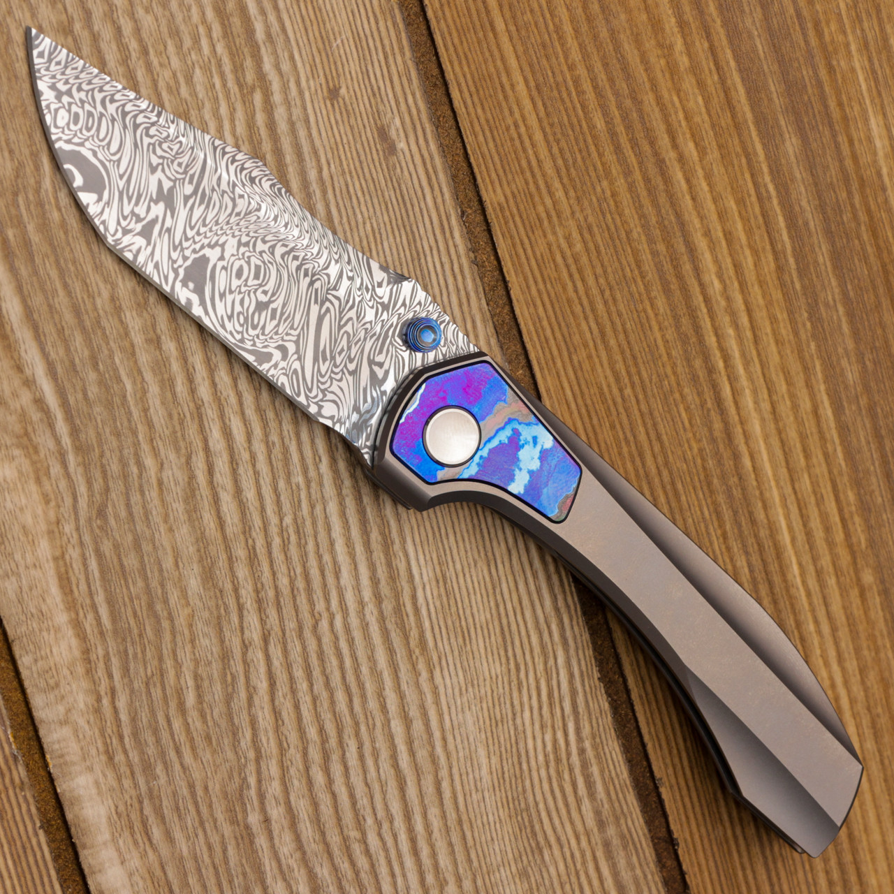 Brian Brown Raptor V3 Frame Lock Integral Titanium Handle w