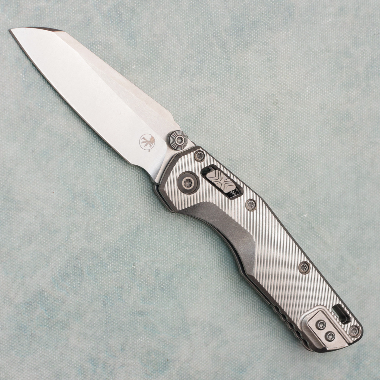 Microtech Marfione Select MSI Mini RAM-LOK Fluted Titanium Handle