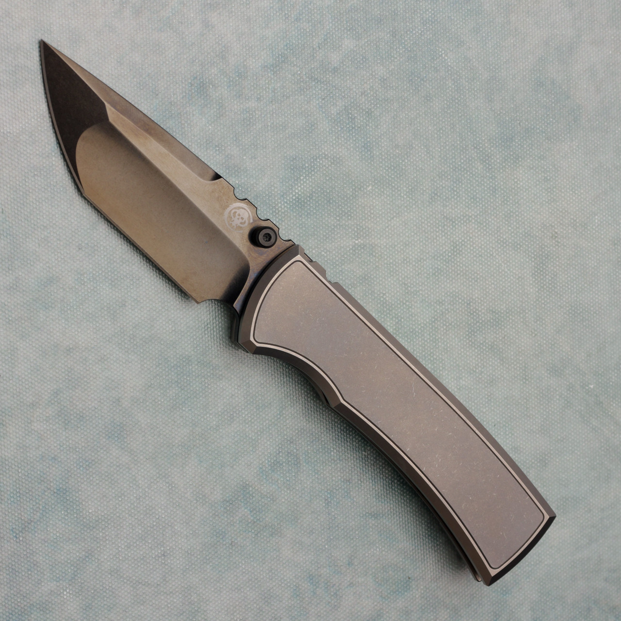 Chaves Knives Redencion 229 Integral Bright Stonewash Titanium