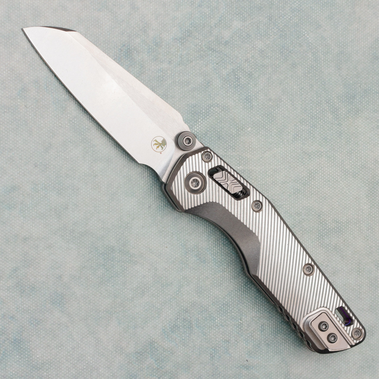 Microtech Marfione Select MSI Mini RAM-LOK Fluted Titanium Handle