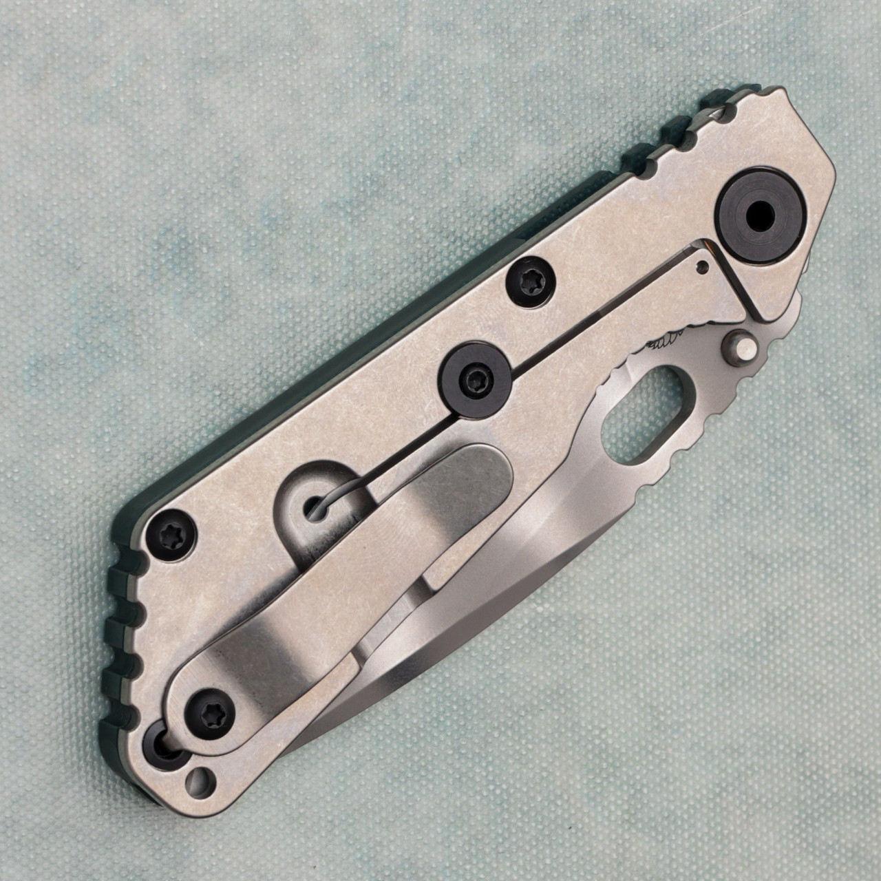 Strider Knives SNG Camo G-10/Ti Handle Tiger Stripe CPM-MagnaCut