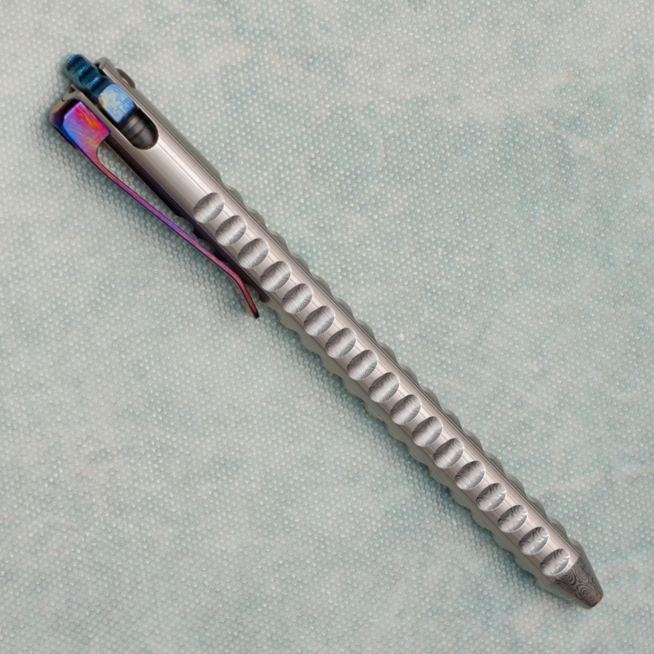 Maverick Customs Flipper Universal Pen Milled Damasteel w