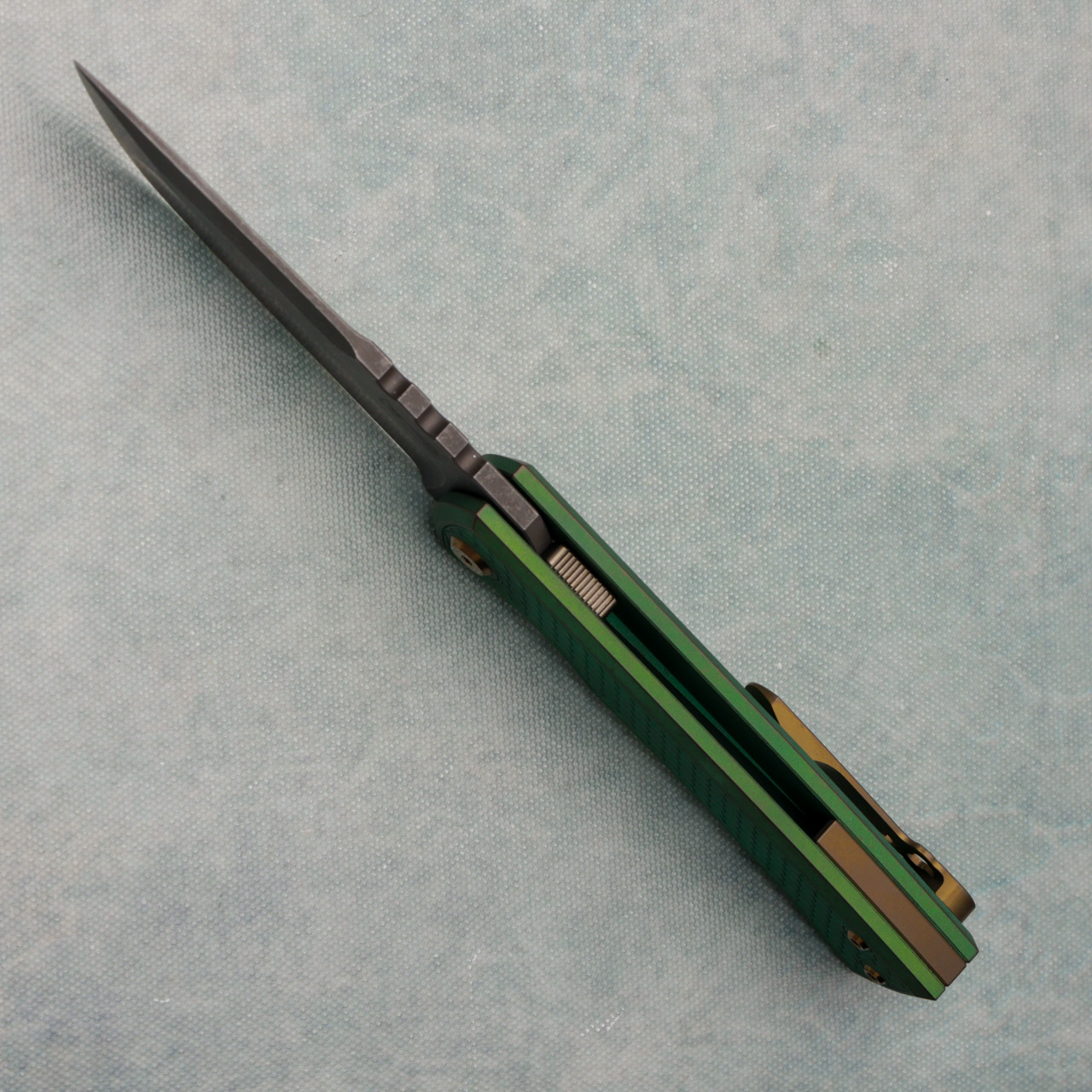 Chaves Knives Redencion 229 Kickstop Flipper S/E Green Dragon