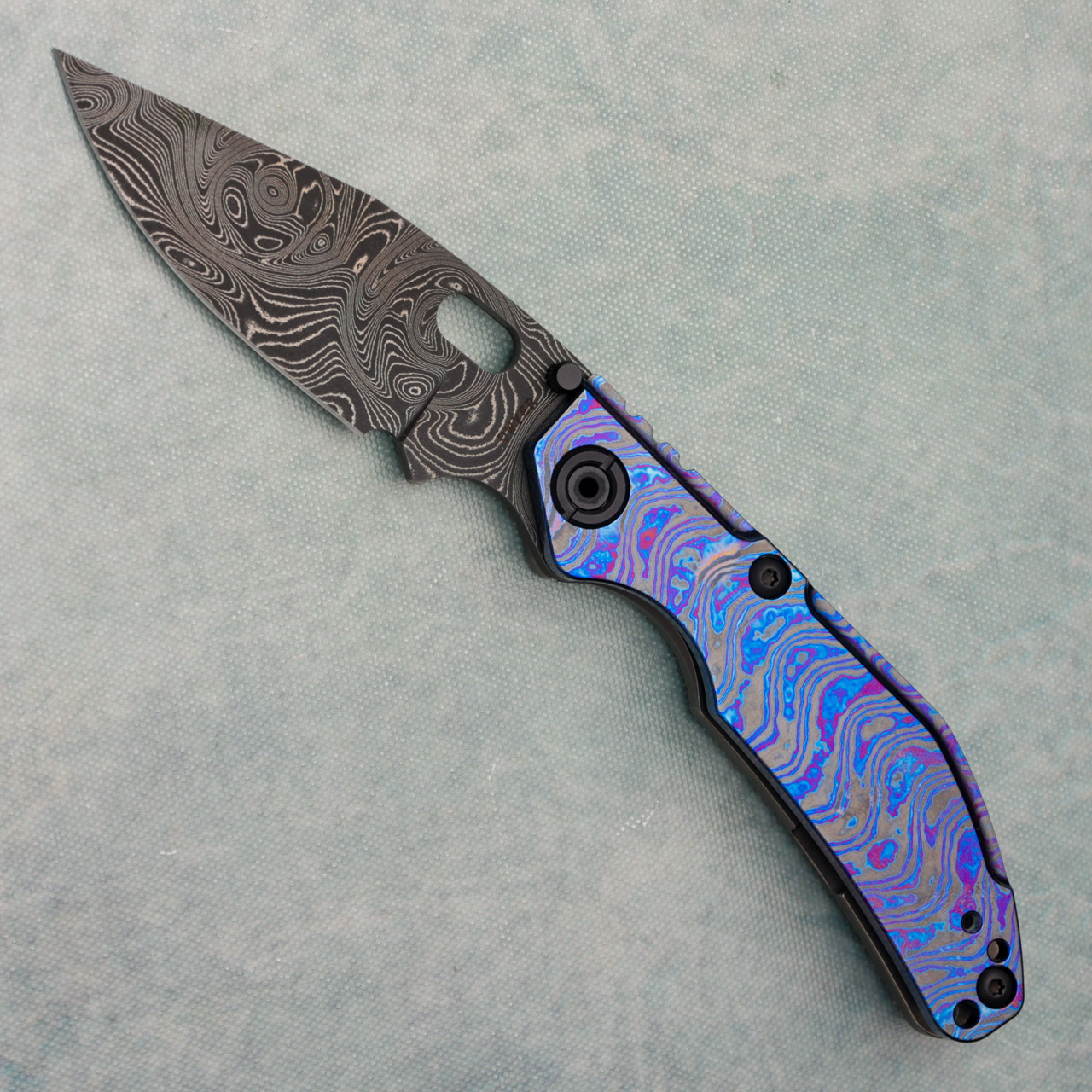 North Mountain Blade BBNM Custom Frame Lock ZircuTi/Titanium