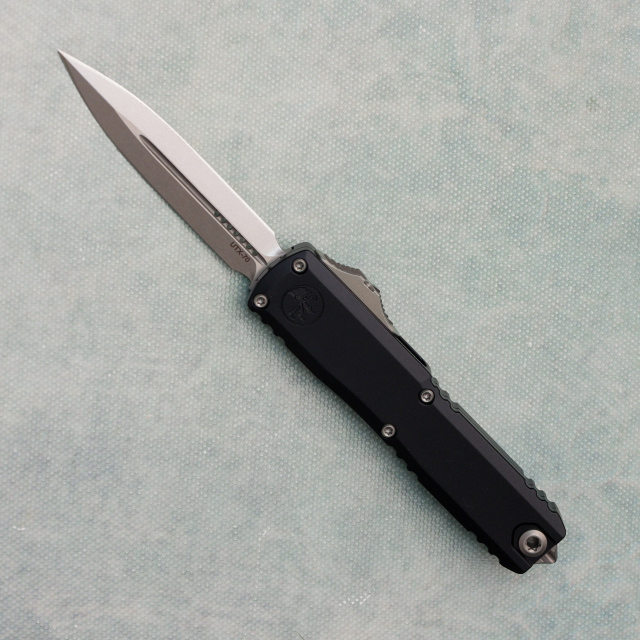 Microtech UTX-70 Gen IV D/E Stonewash Standard 11474-10 | American